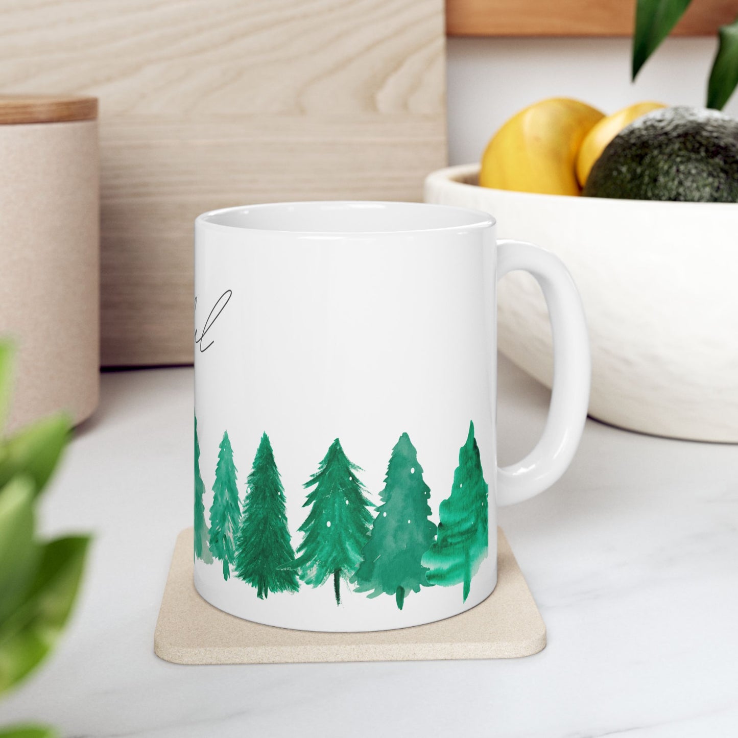 Trees, Joyful - Ceramic Mug, (11oz, 15oz) - 10910