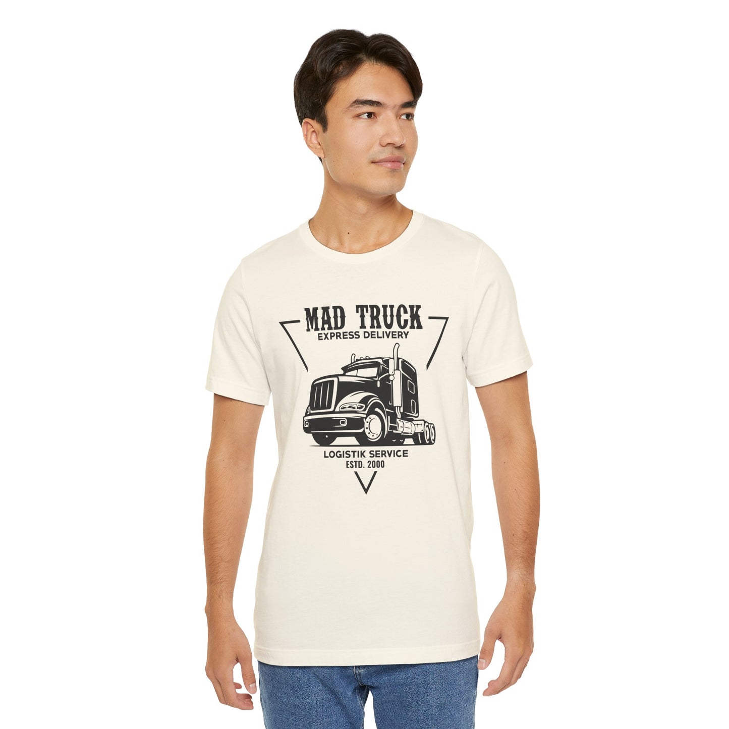 Mad Truck Express Delivery - Unisex Jersey Short Sleeve Tee - 13008