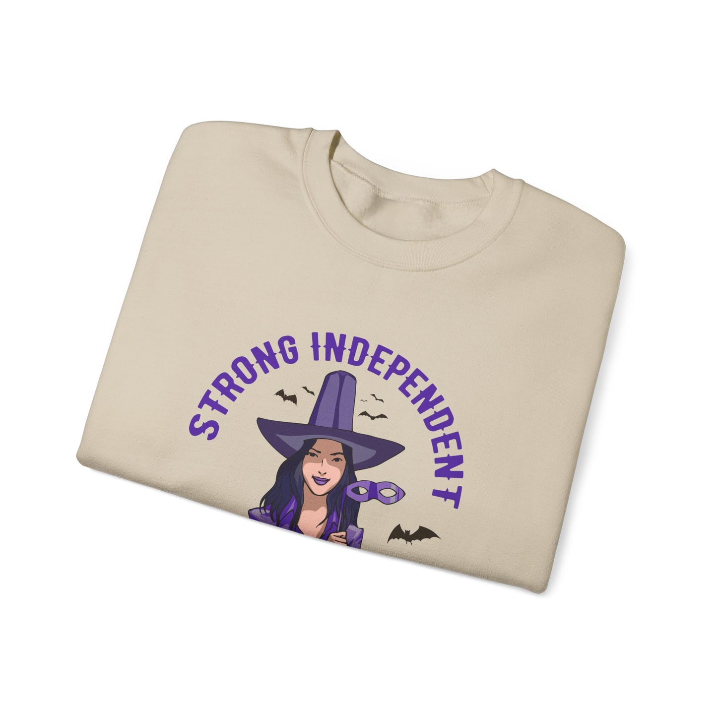 Strong Independent Witch - Unisex Heavy Blend™ Crewneck Sweatshirt - 13809