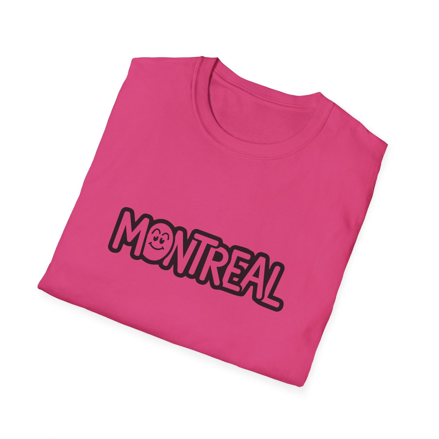 Montreal Unisex Softstyle T-Shirt - Casual Streetwear Tee - 12192