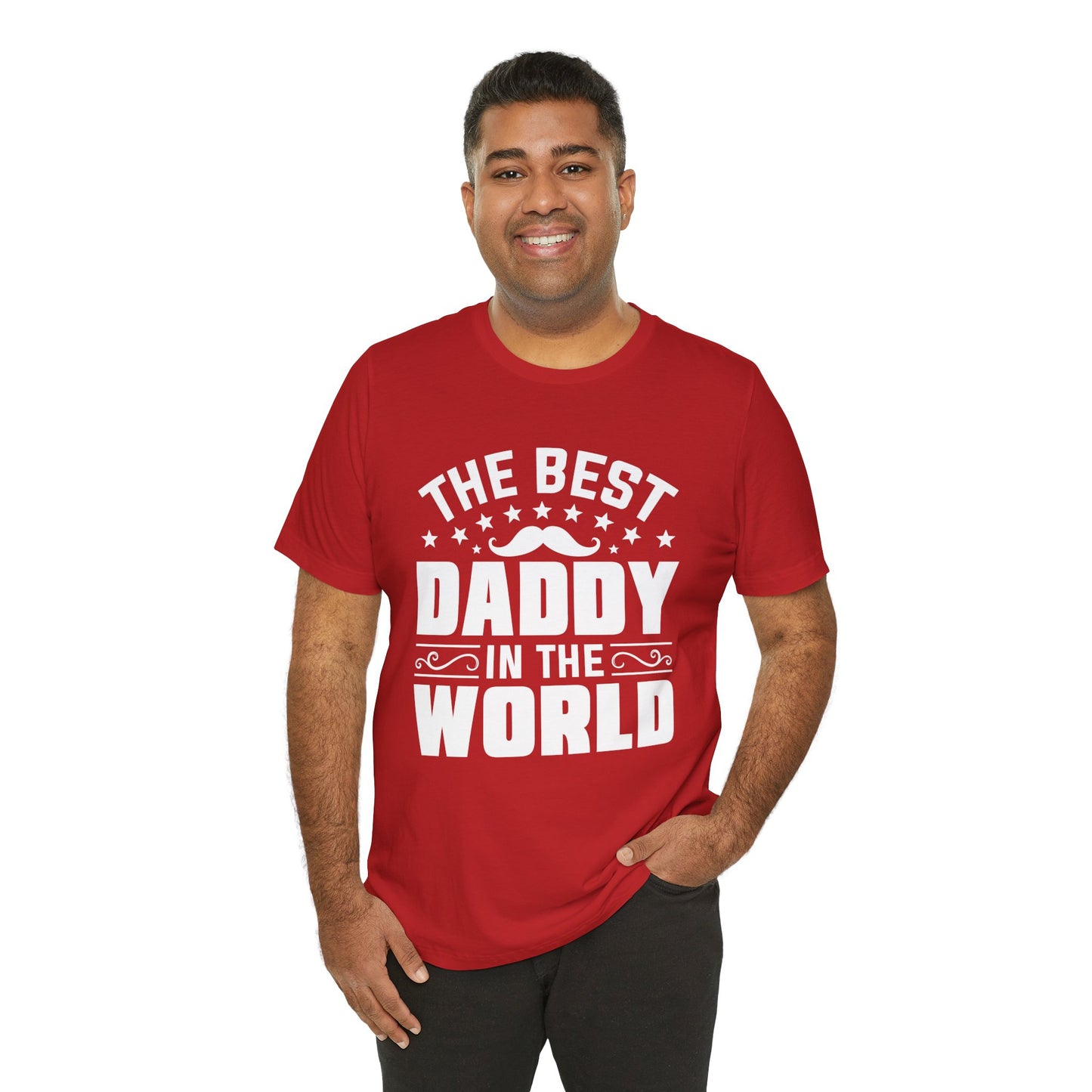 The Best Daddy In The World - Unisex Jersey Short Sleeve Tee