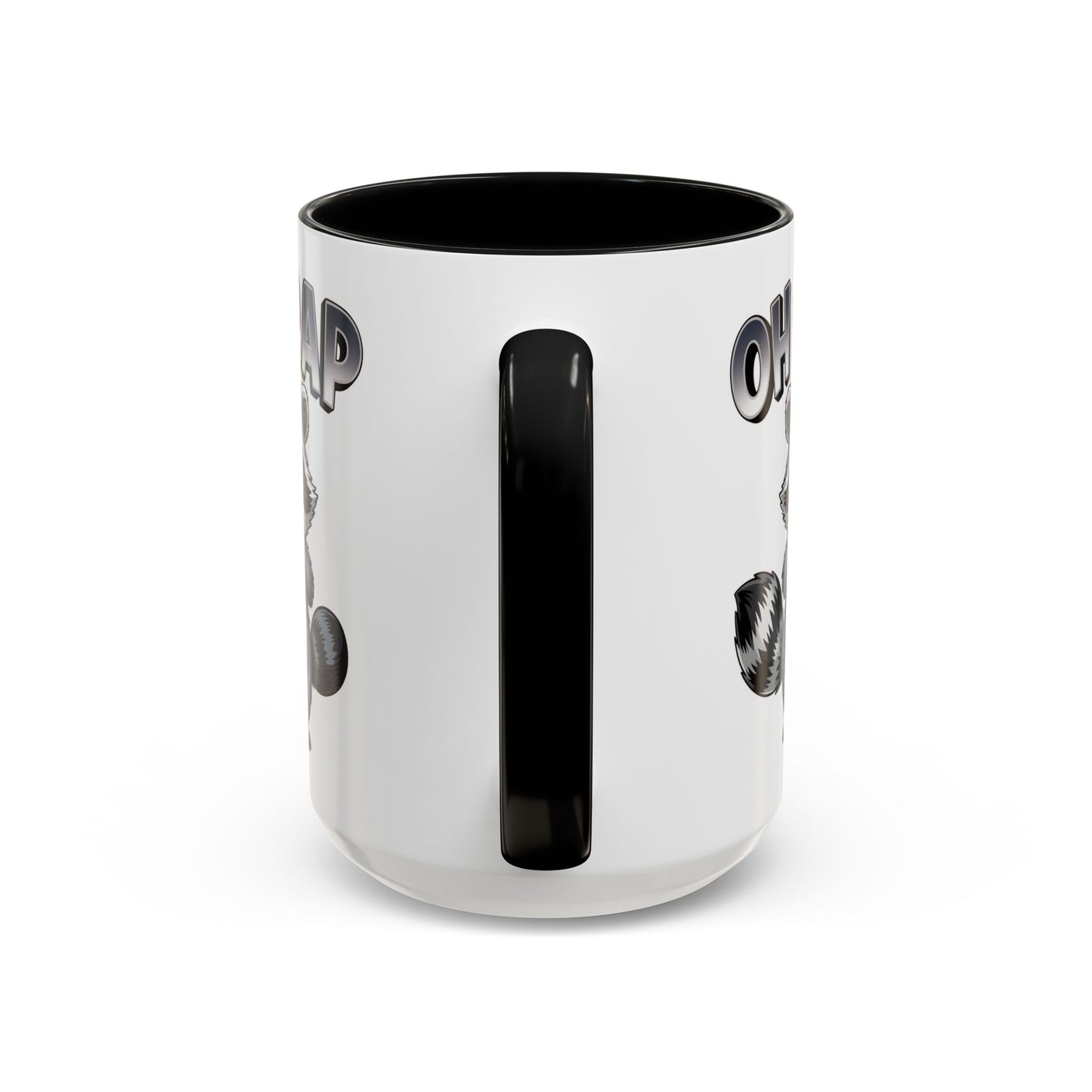 Oh Crap Raccoon Mug – Funny Cute Trash Panda Coffee Mug Gift  (11/15oz) - 14863