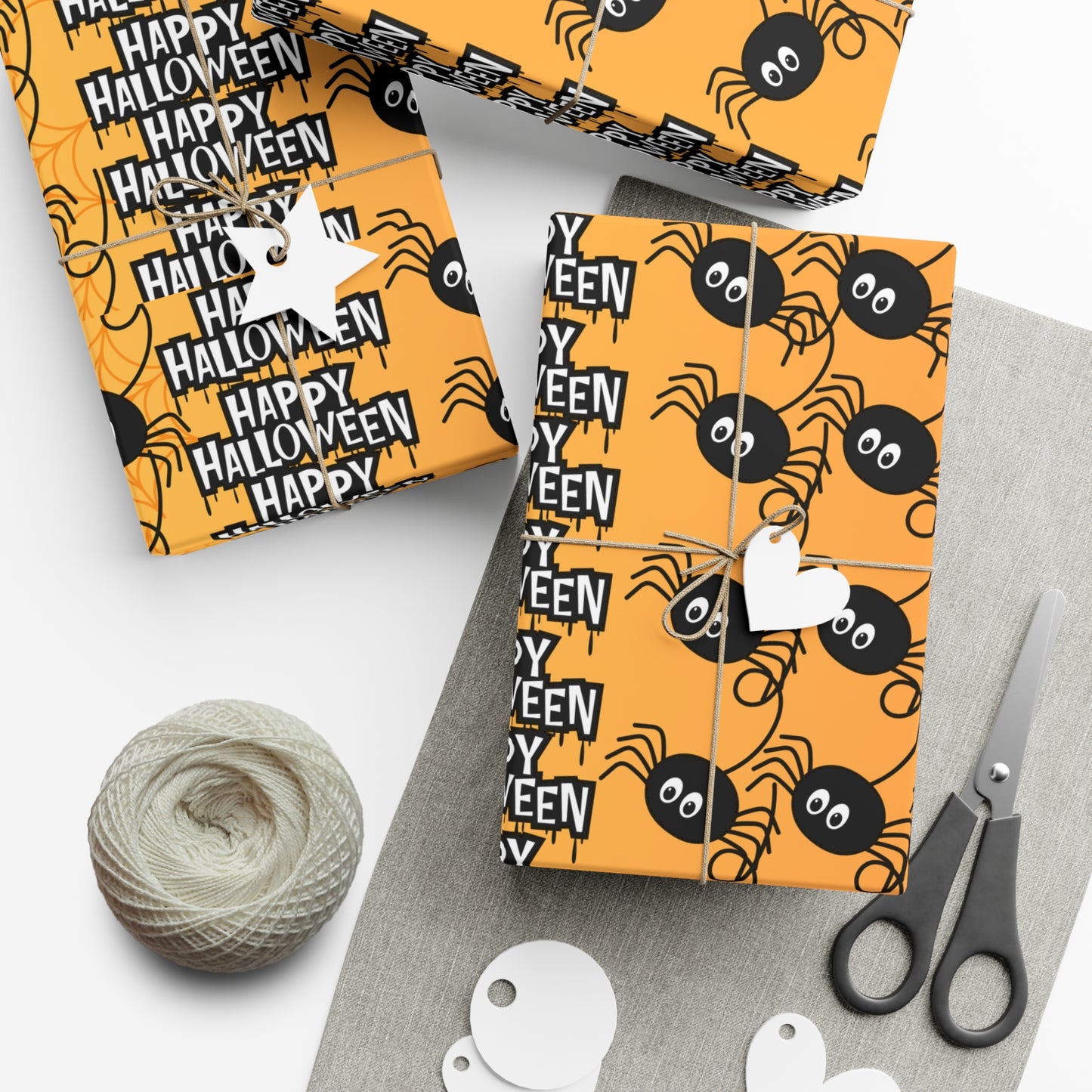 Halloween Spider - Gift Wrap Papers