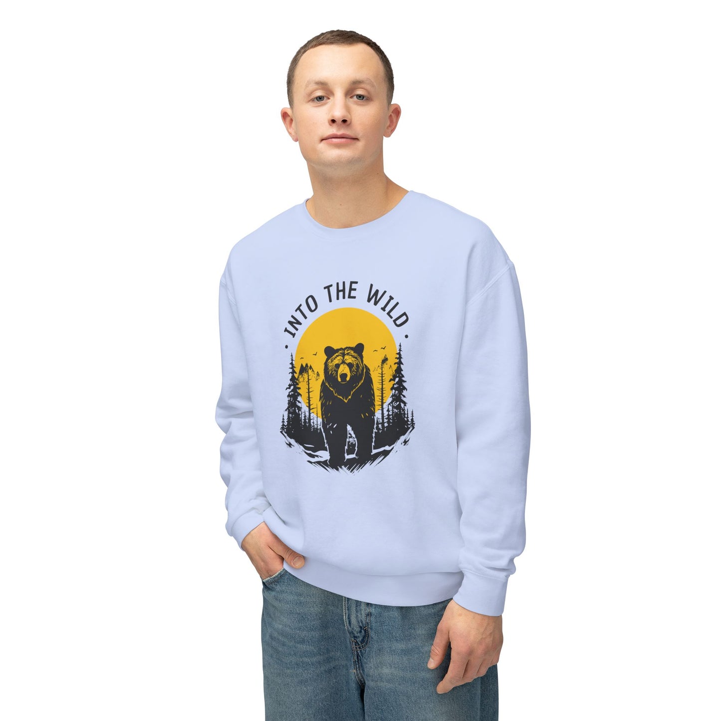 Into the Wild - Unisex Lightweight Crewneck Sweatshirt - 10620