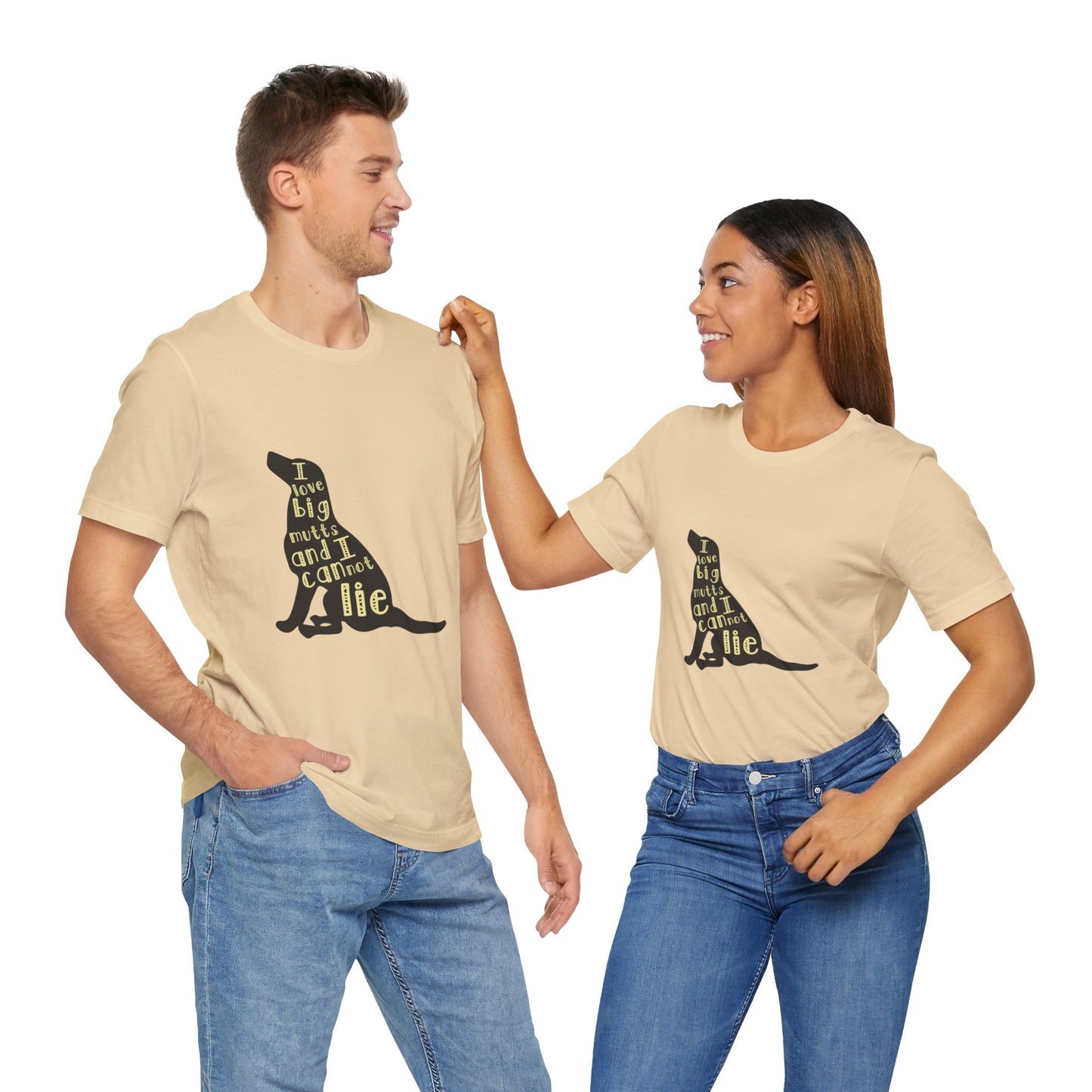 I Love Big Mutts and I Cannot Lie - Unisex Jersey Short Sleeve Tee