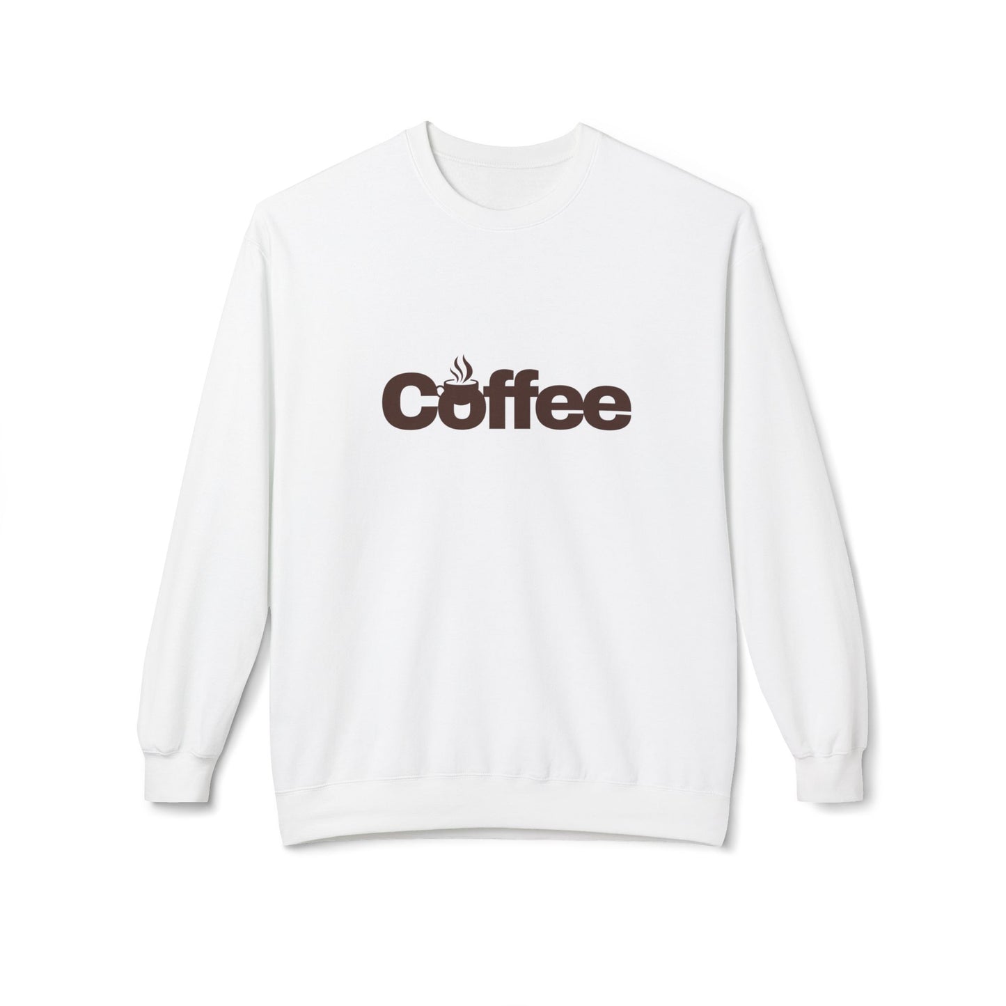 Coffee - Unisex Midweight Softstyle Fleece Crewneck Sweatshirt - 11315