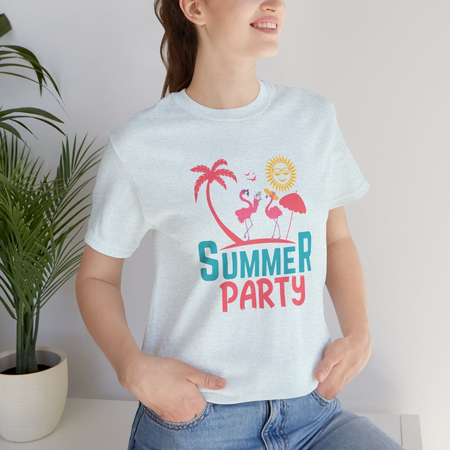 Summer Party - Unisex Jersey Short Sleeve Tee