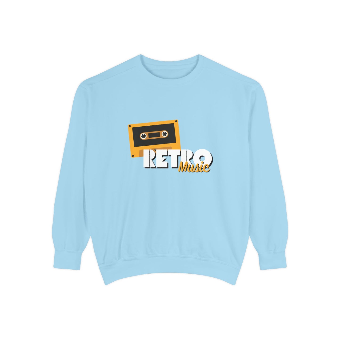 Retro Music - Unisex Garment-Dyed Sweatshirt - 10604