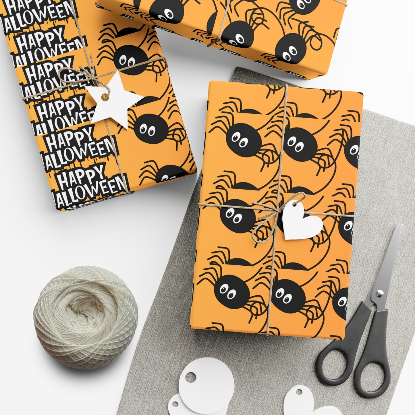 Halloween Spider - Gift Wrap Papers