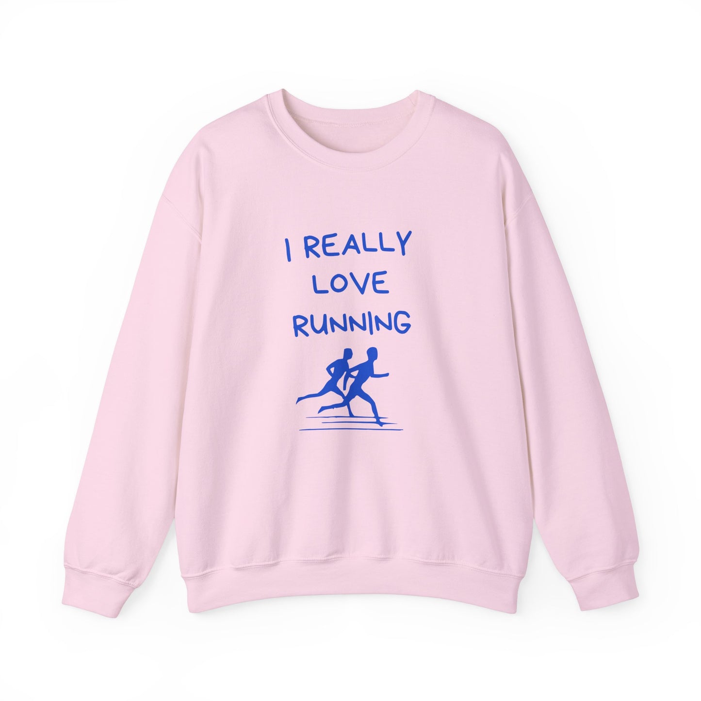 I Really Love Running - Unisex Heavy Blend™ Crewneck Sweatshirt