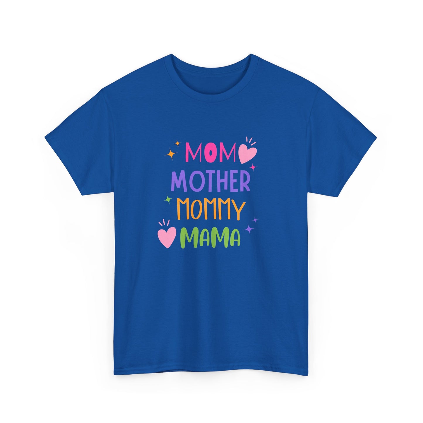 Mom, Mama, Mummy, Mother - Unisex Heavy Cotton Tee - 11715