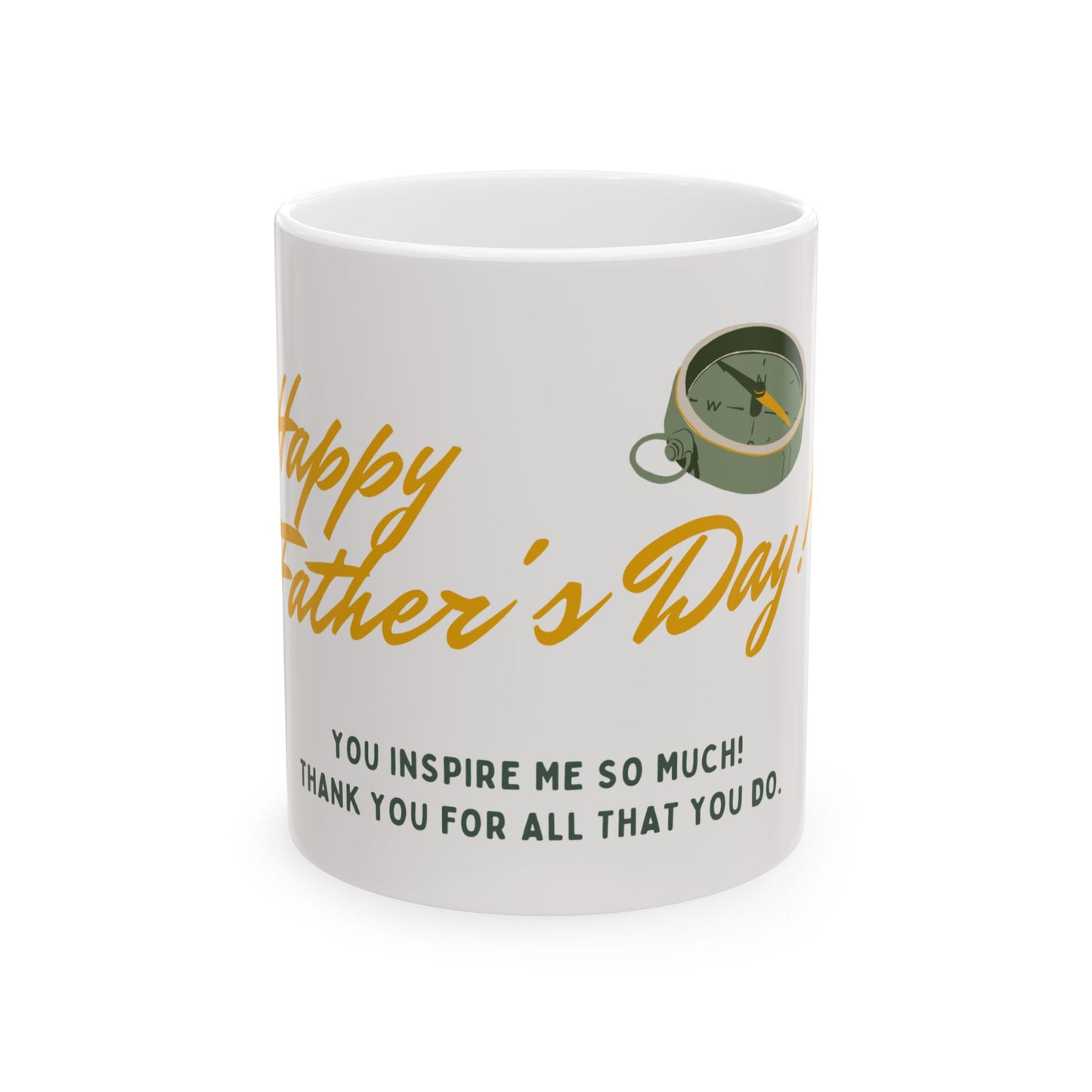 Happy Father's Day Ceramic Mug, (11oz, 15oz) - 14070