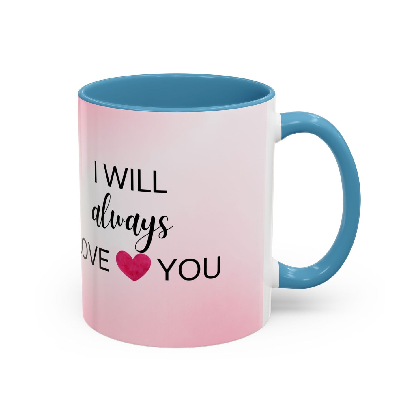Male and Female Penguins, I will Always Love You - Accent Coffee Mug (11, 15oz) - 11018
