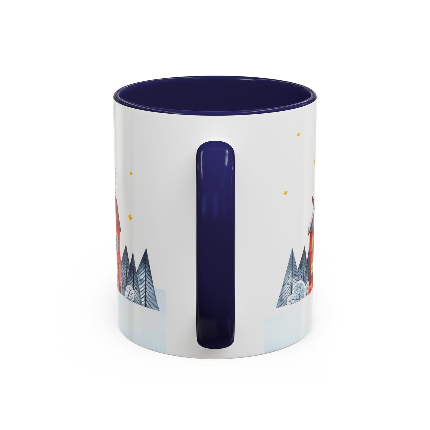 Merry Christmas, Holiday Vibe - Accent Coffee Mug (11, 15oz) - 11079