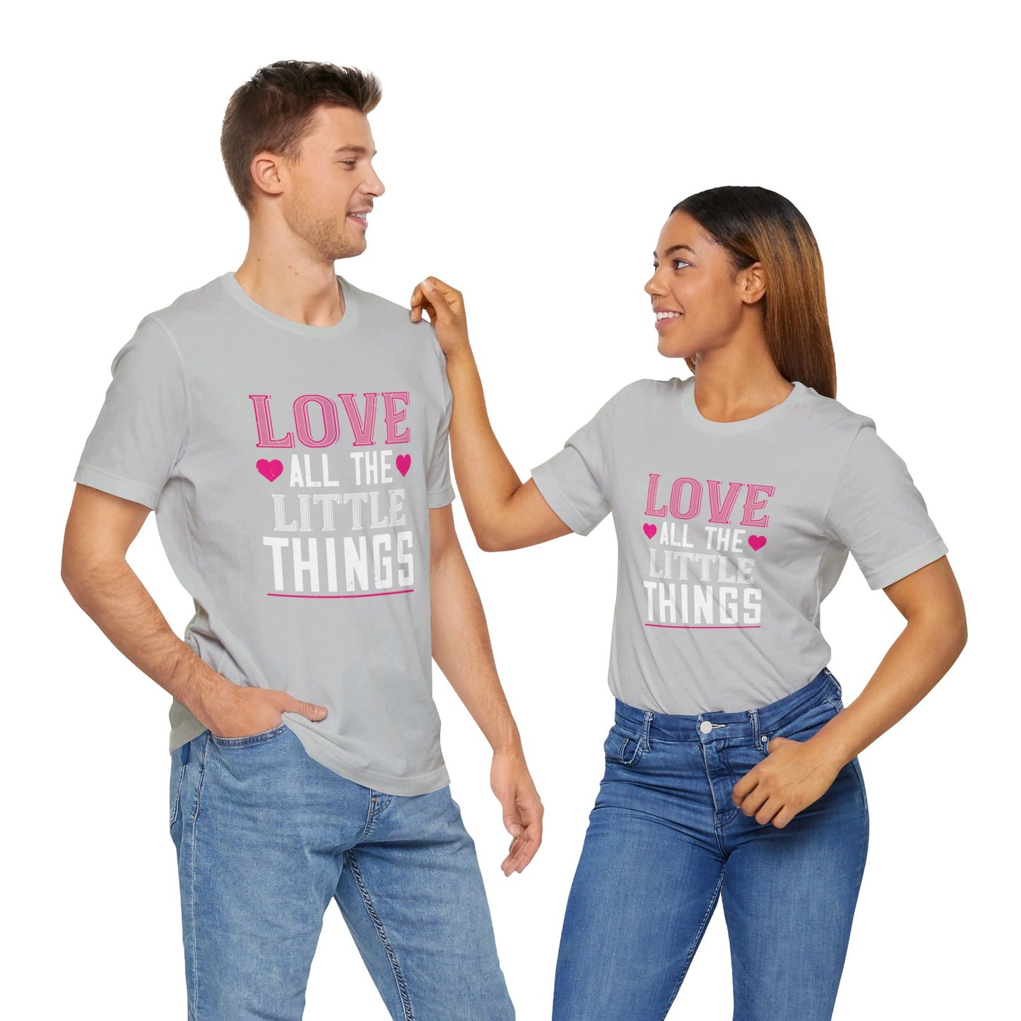 Love, All the Little Things - Unisex Jersey Short Sleeve Tee