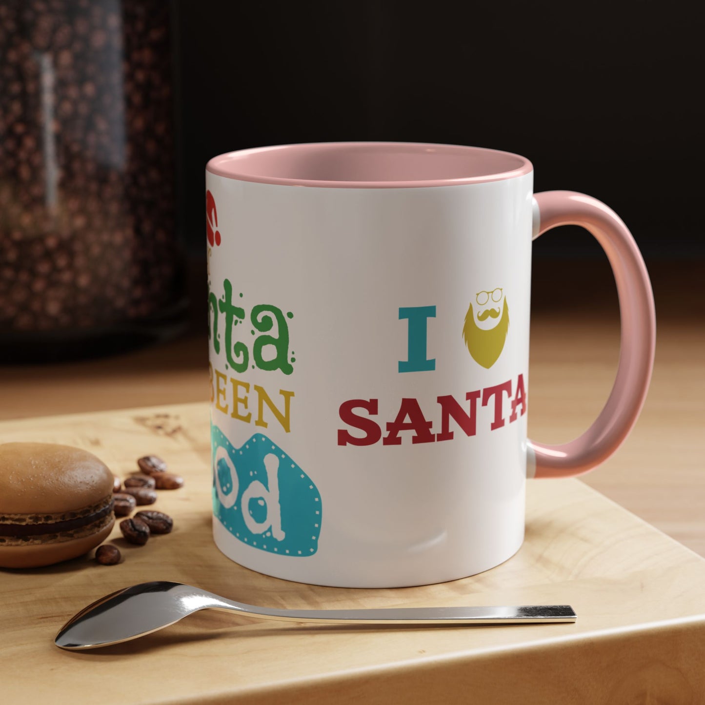 Dear Santa, I've Been Good - Accent Coffee Mug (11, 15oz)