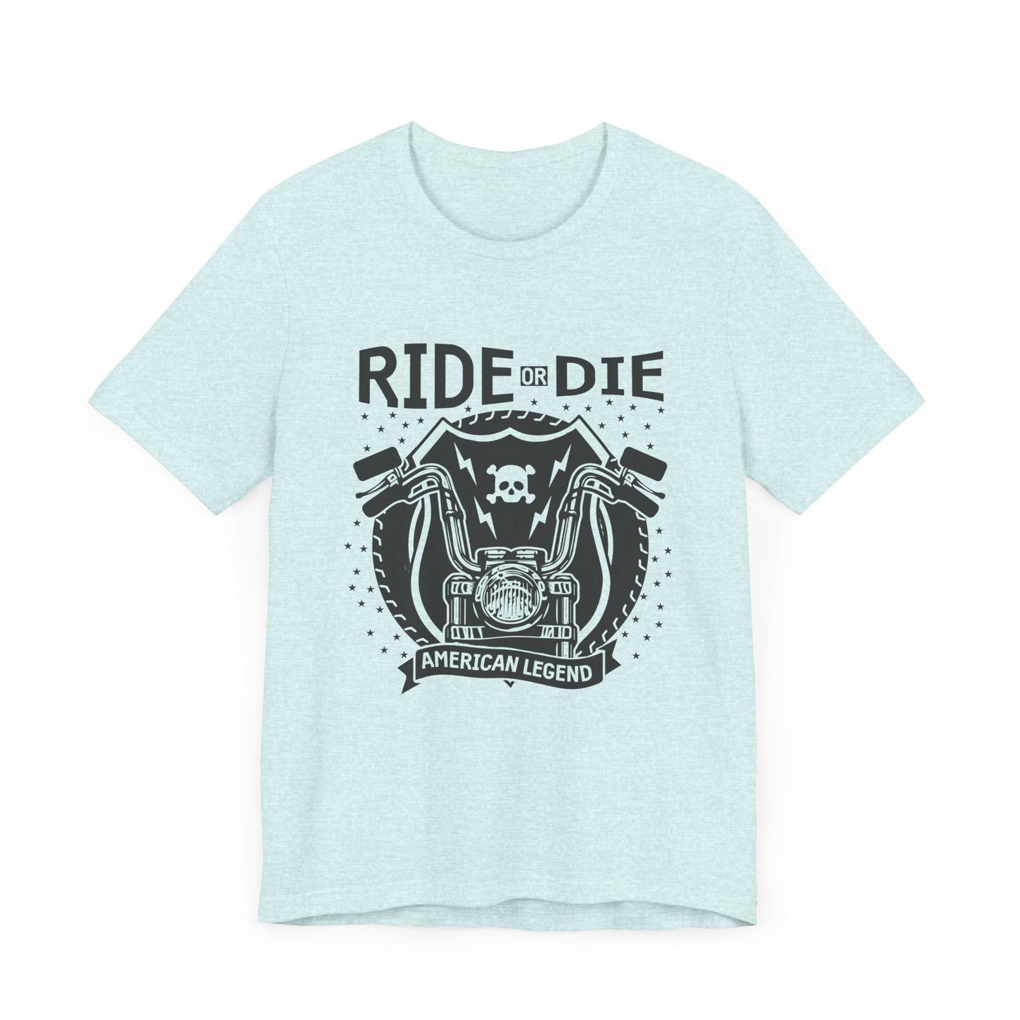 Ride or Die, American Legend - Unisex Jersey Short Sleeve Tee - 13261