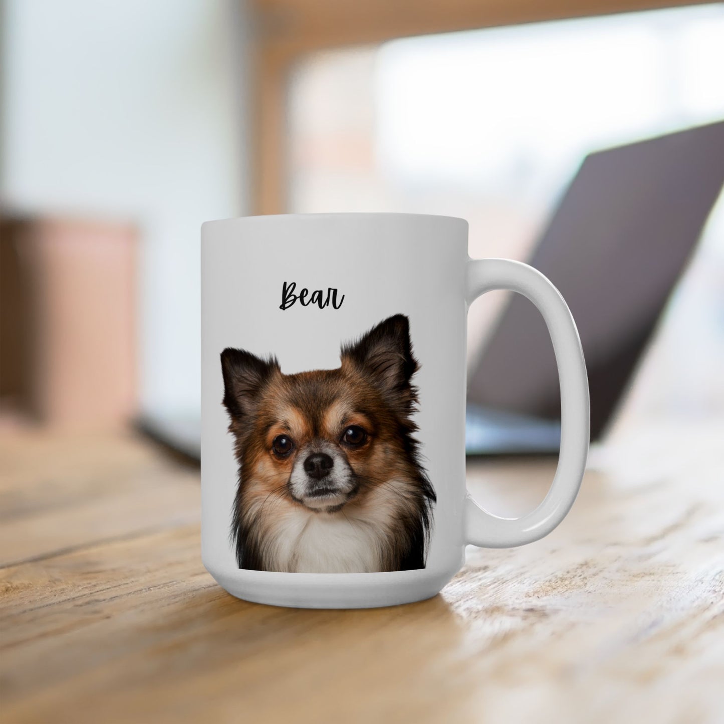 Personalised Dog Ceramic Mug - Perfect Gift for Pet Owners, 11oz or 15oz, Dog Themed Coffee Cup - 14173