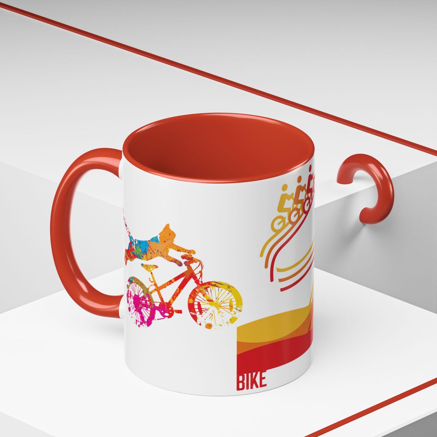 Bike - Accent Coffee Mug (11, 15oz)