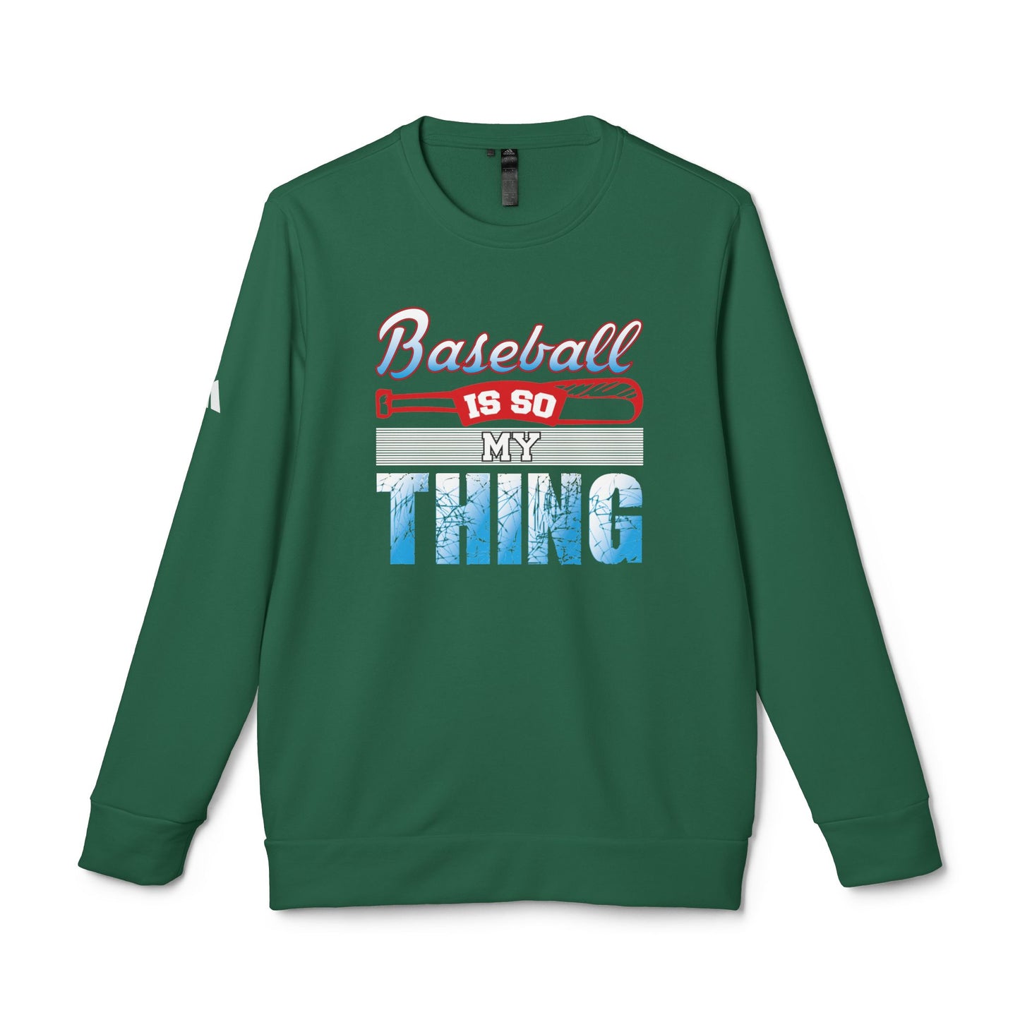 Baseball Is My Thing - adidas Unisex Fleece Crewneck Sweatshirt - 14099