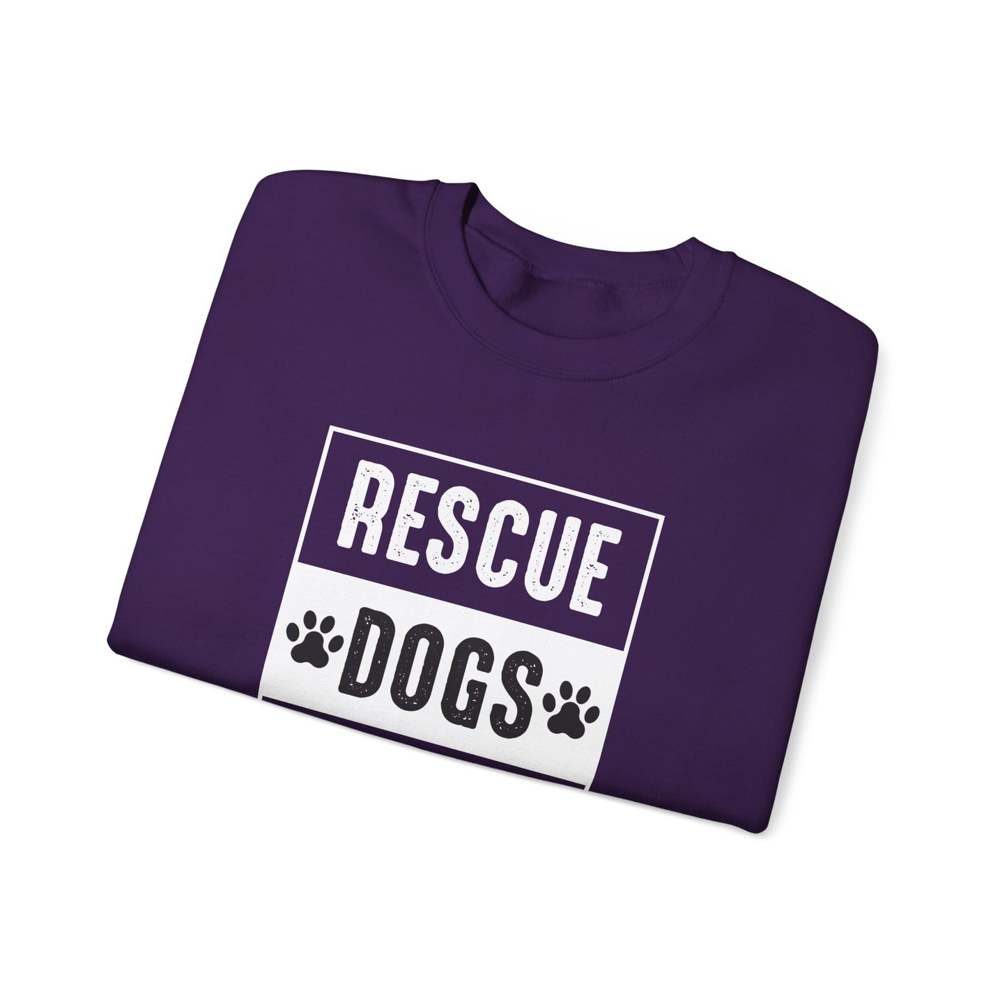 Rescue Dogs Matter - Unisex Heavy Blend™ Crewneck Sweatshirt