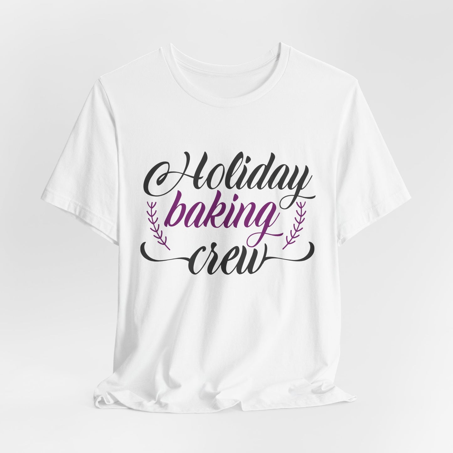 Christmas: Holiday Baking Crew - Unisex Jersey Short Sleeve Tee