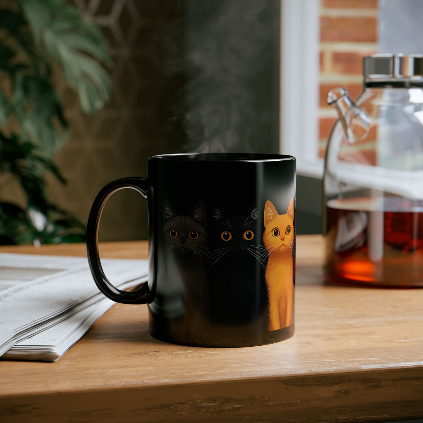 Cute Cats - Black Mug (11oz, 15oz) - 11195