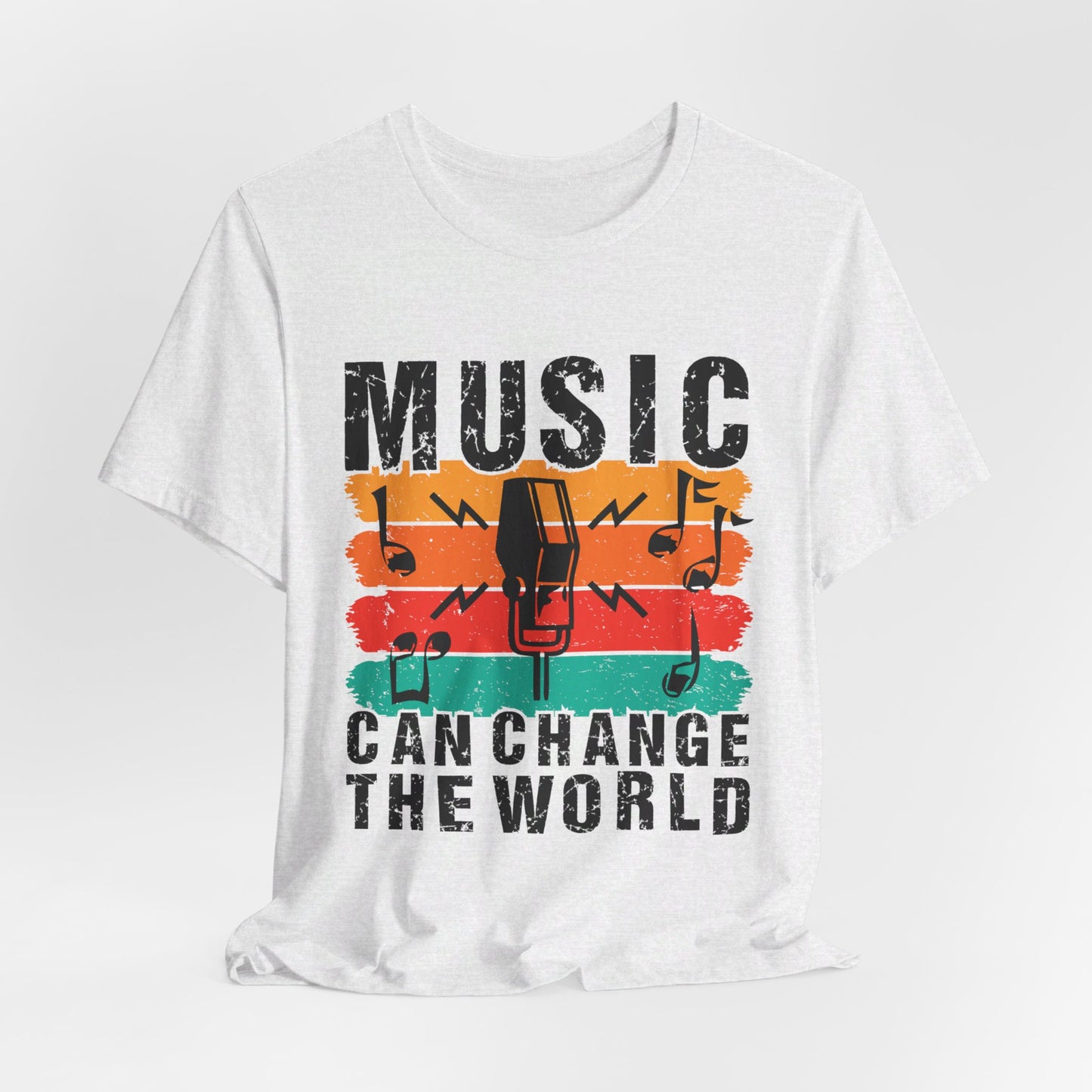 Music Can Change The World - Unisex Jersey Short Sleeve Tee