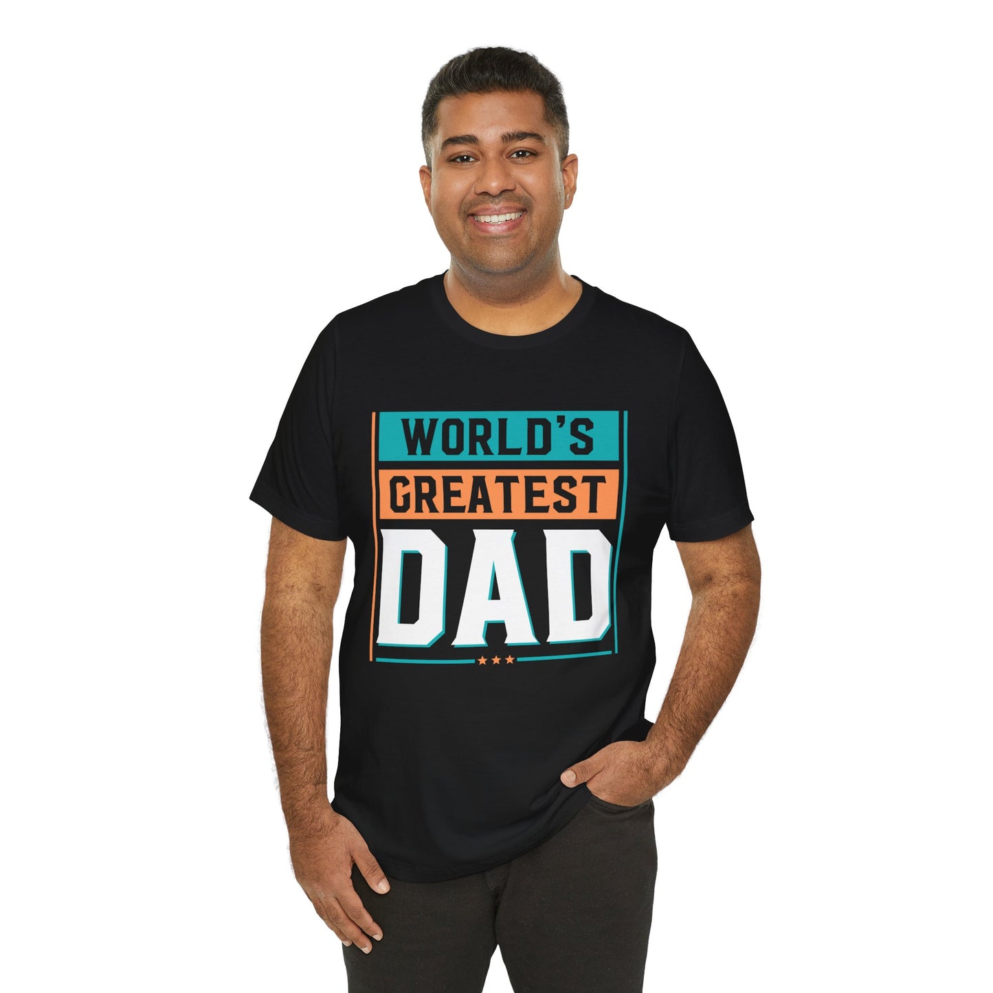 World's Greatest Dad - Unisex Jersey Short Sleeve Tee