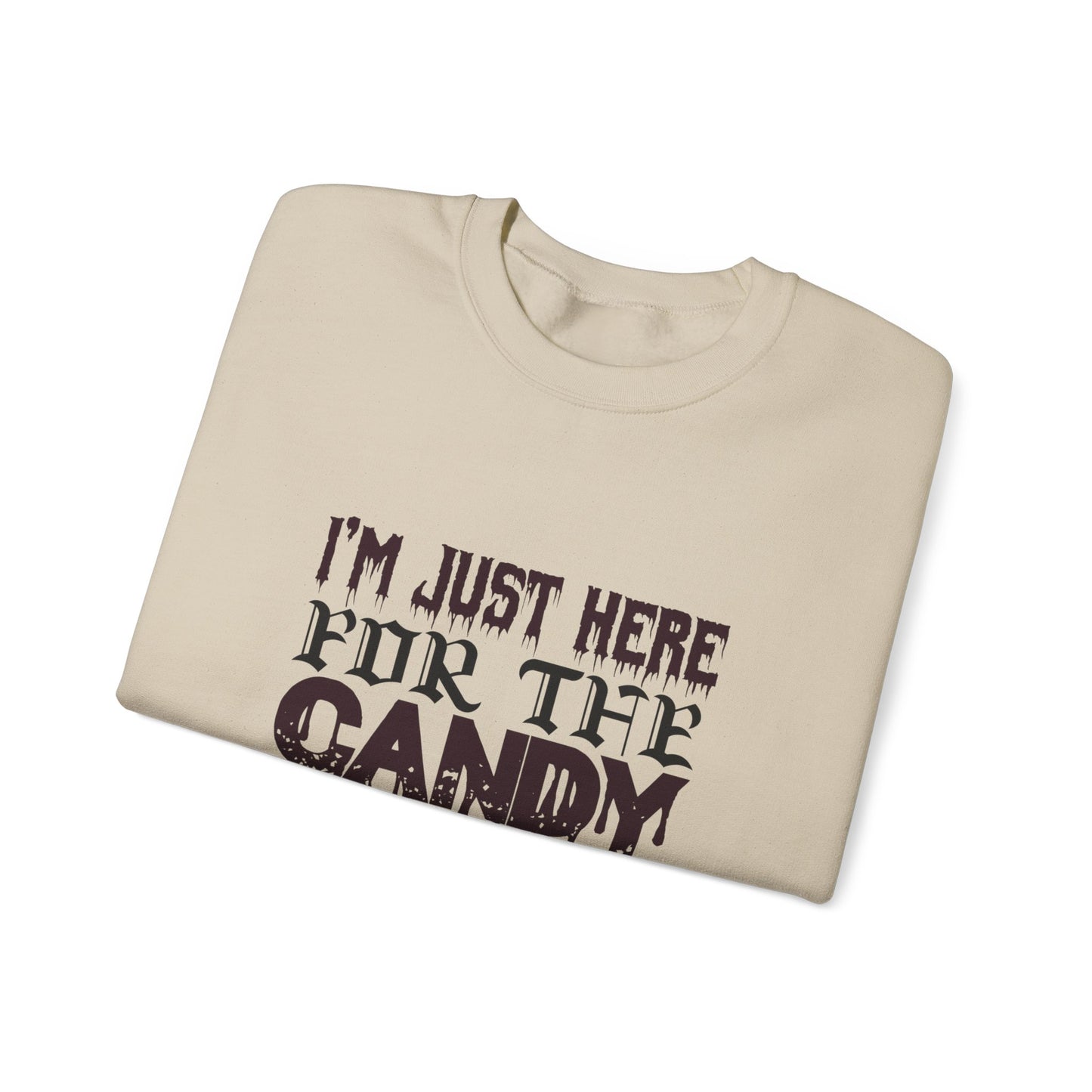 I'm Just Here For The Candy - Unisex Heavy Blend™ Crewneck Sweatshirt