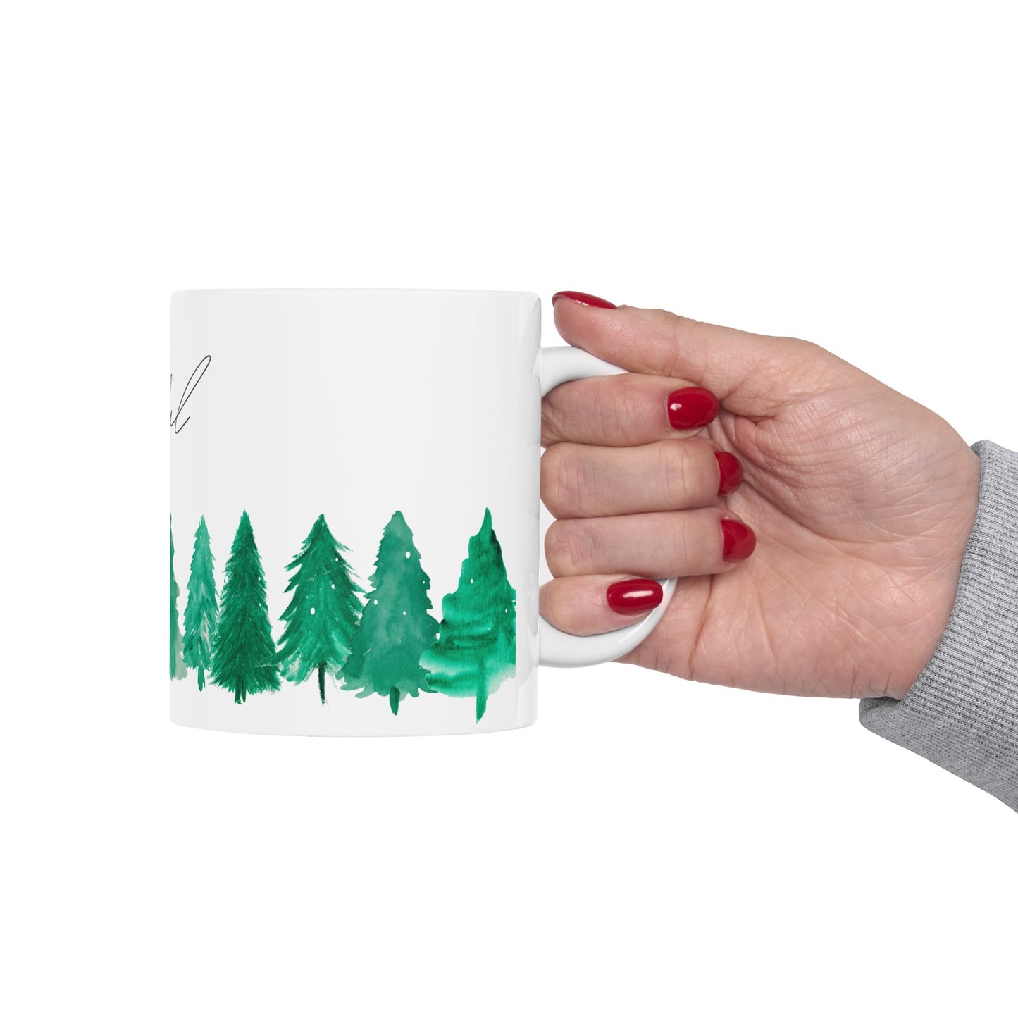 Trees, Joyful - Ceramic Mug, (11oz, 15oz) - 10910