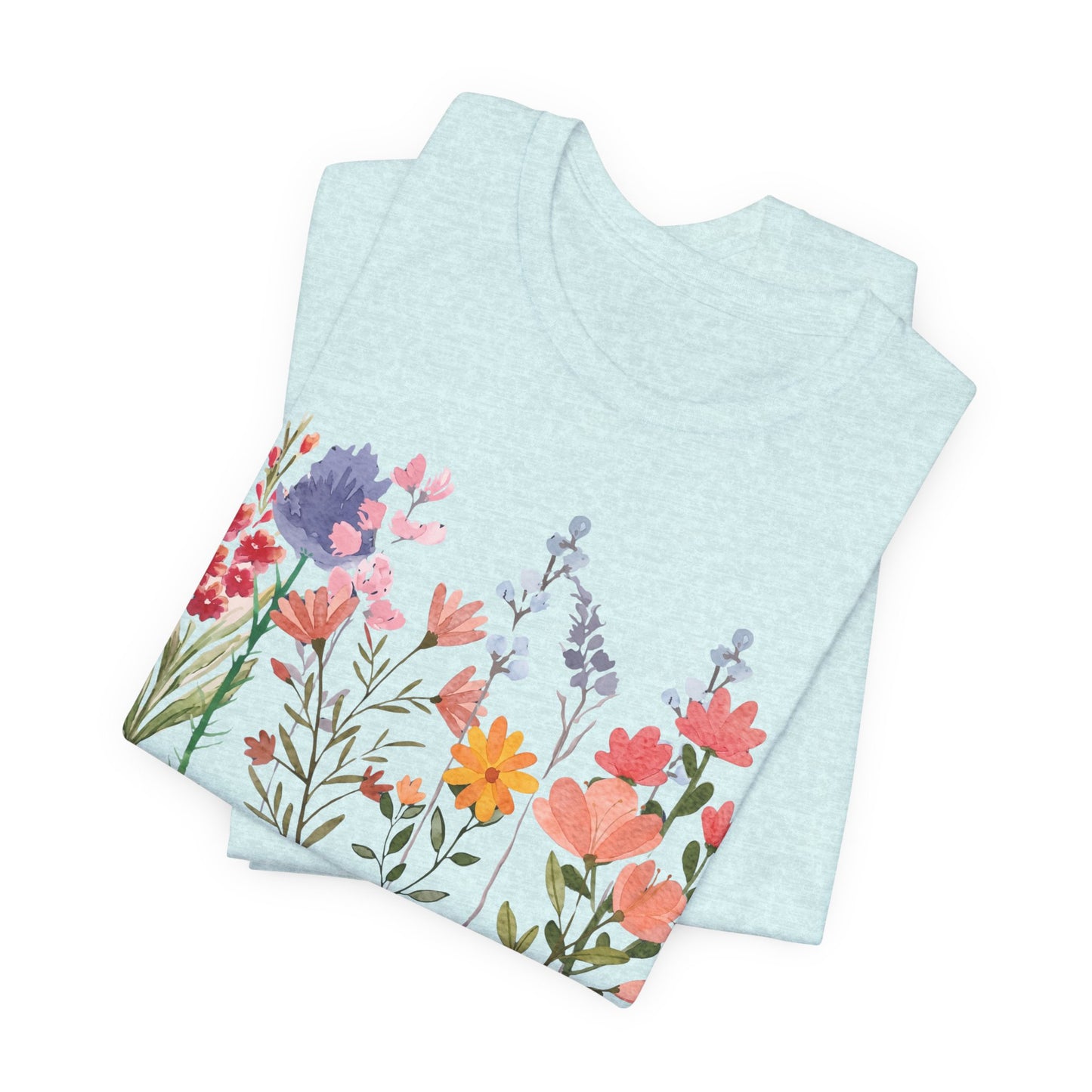 Bloom Where You’re Planted Floral T-Shirt,  Inspirational Flower Garden Tee - 14939