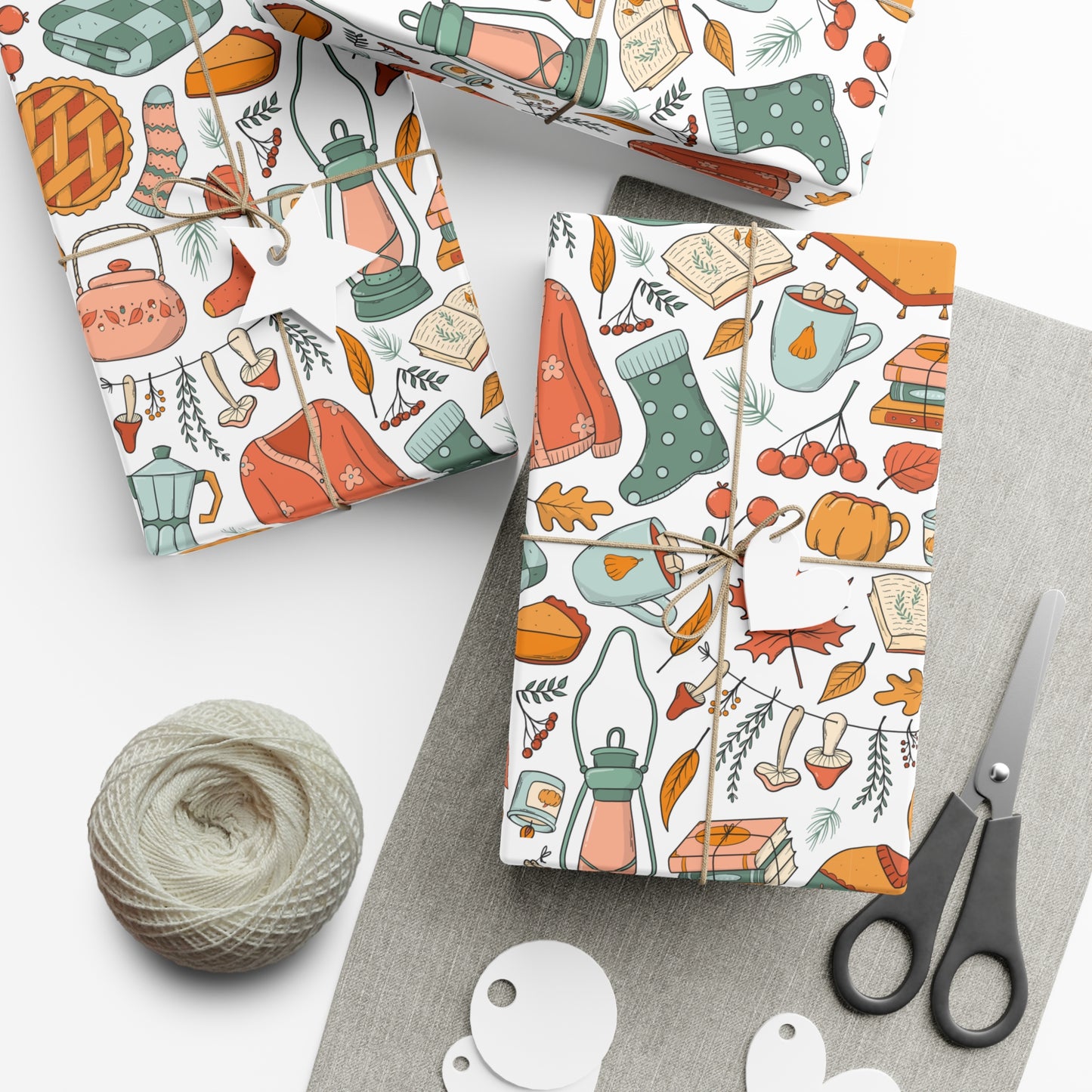 October Vibe - Gift Wrap Papers