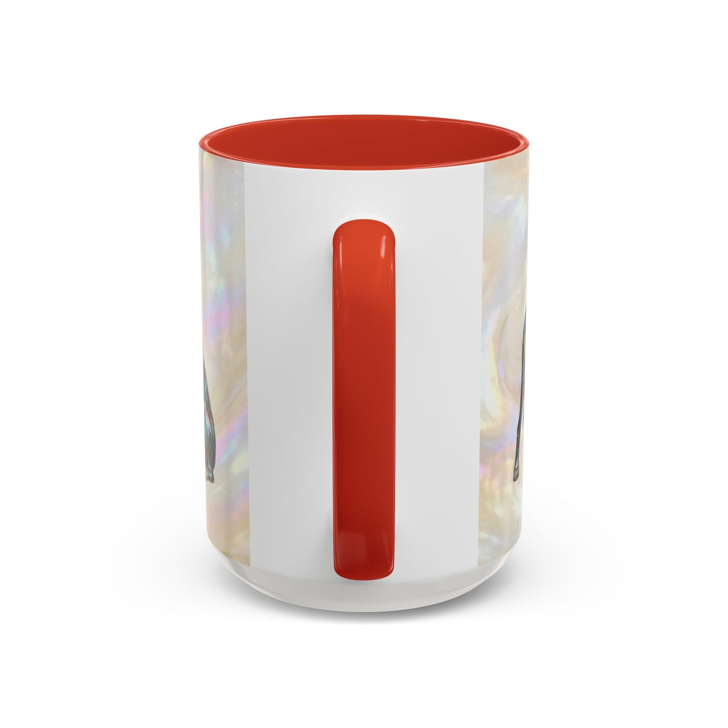 Personalized Great Dane Dog Mug — Stained Glass Design (11/15 oz) - 14550