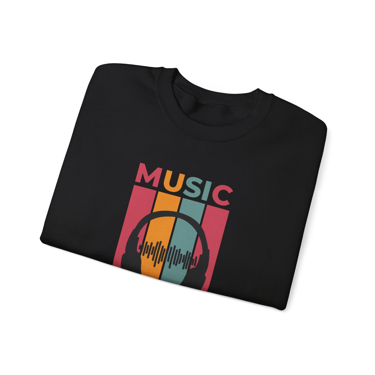 I Love Music - Unisex Heavy Blend™ Crewneck Sweatshirt - 10599