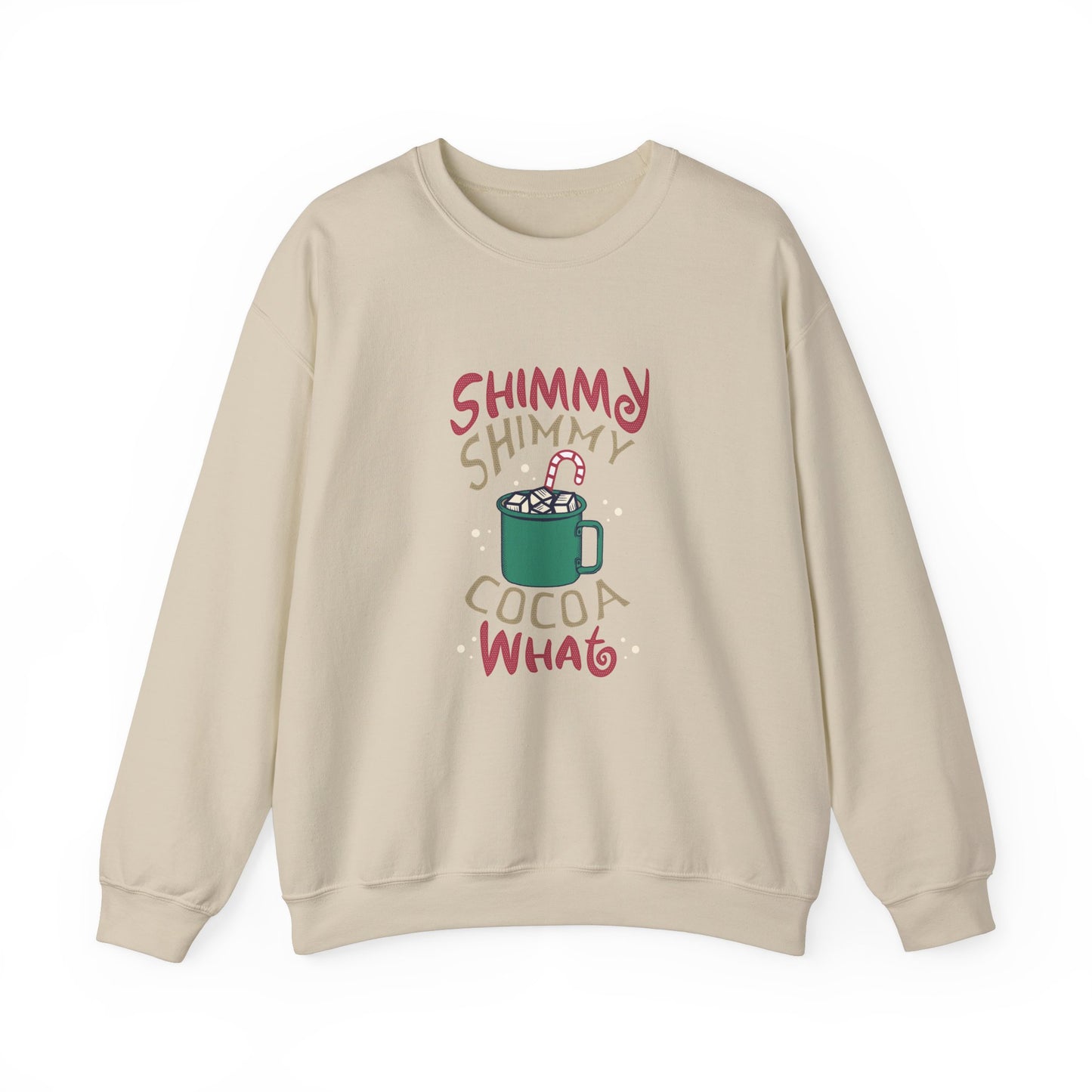 Shimmy Shimmy Cocoa What - Unisex Heavy Blend™ Crewneck Sweatshirt