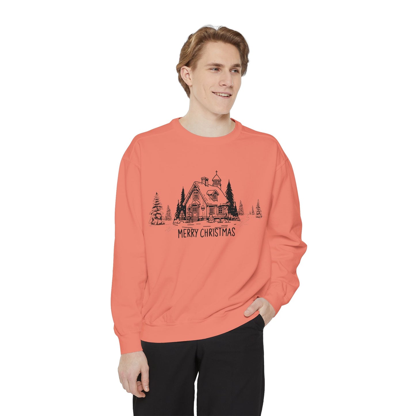 Christmas Day - Unisex Garment-Dyed Sweatshirt - 10137