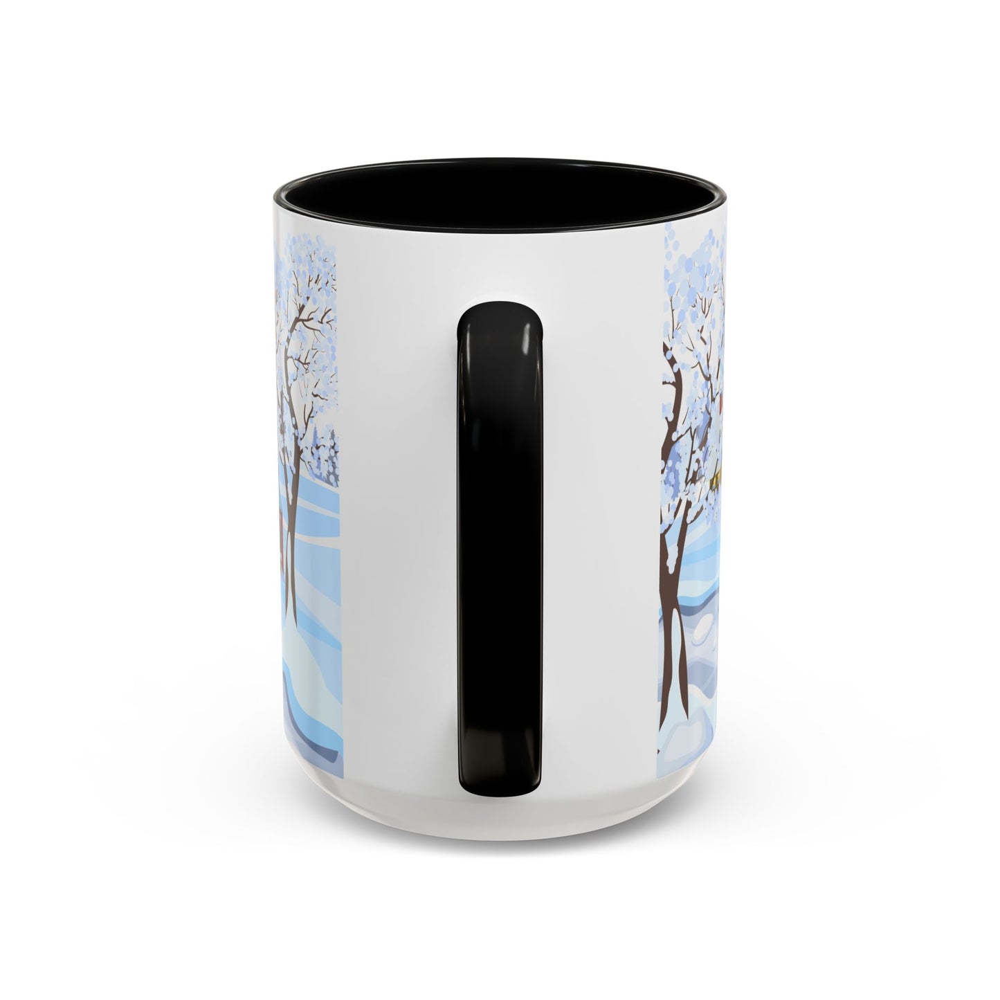 Winter Day Outside - Accent Coffee Mug (11, 15oz) - 10453