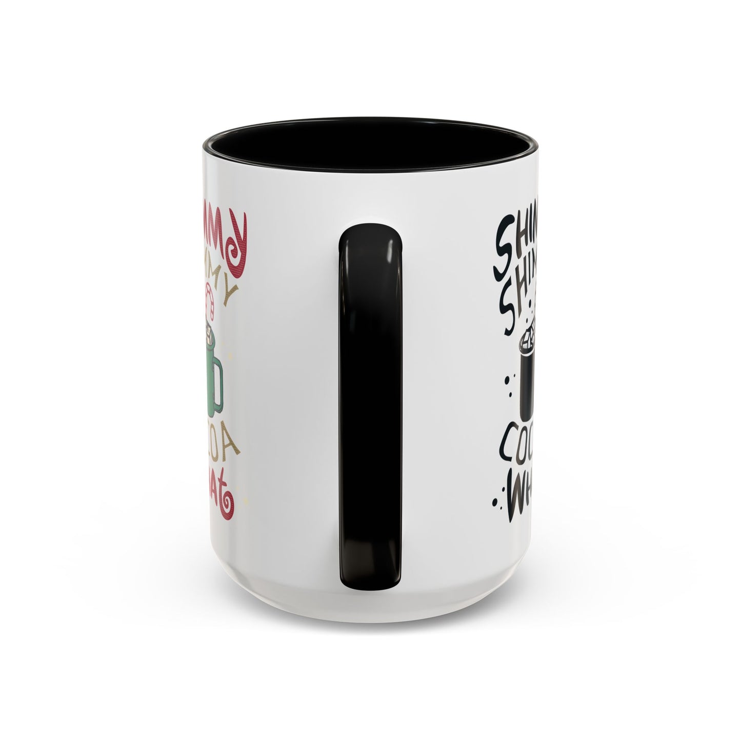 Rocking Around The Tree Upside Down - Accent Coffee Mug (11, 15oz)