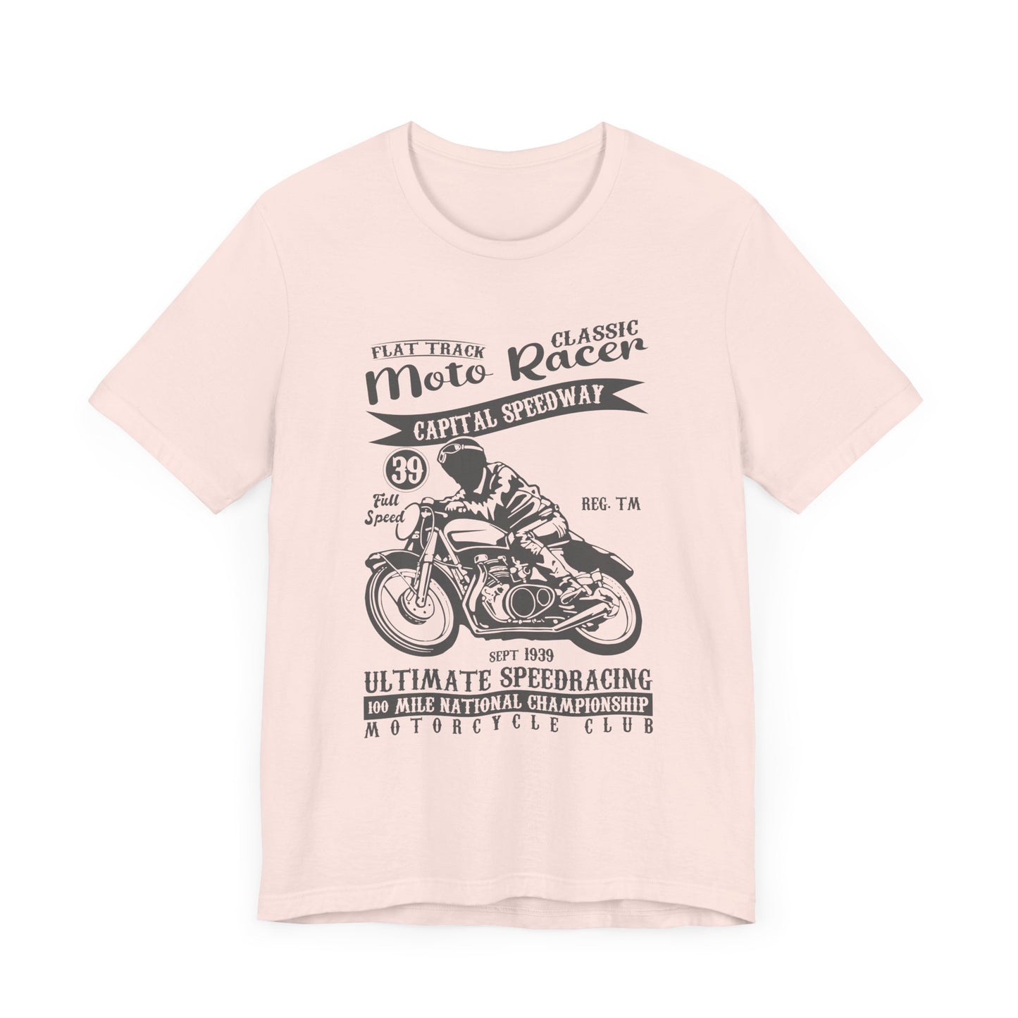 Classic Motor Racer - Unisex Jersey Short Sleeve Tee - 13296