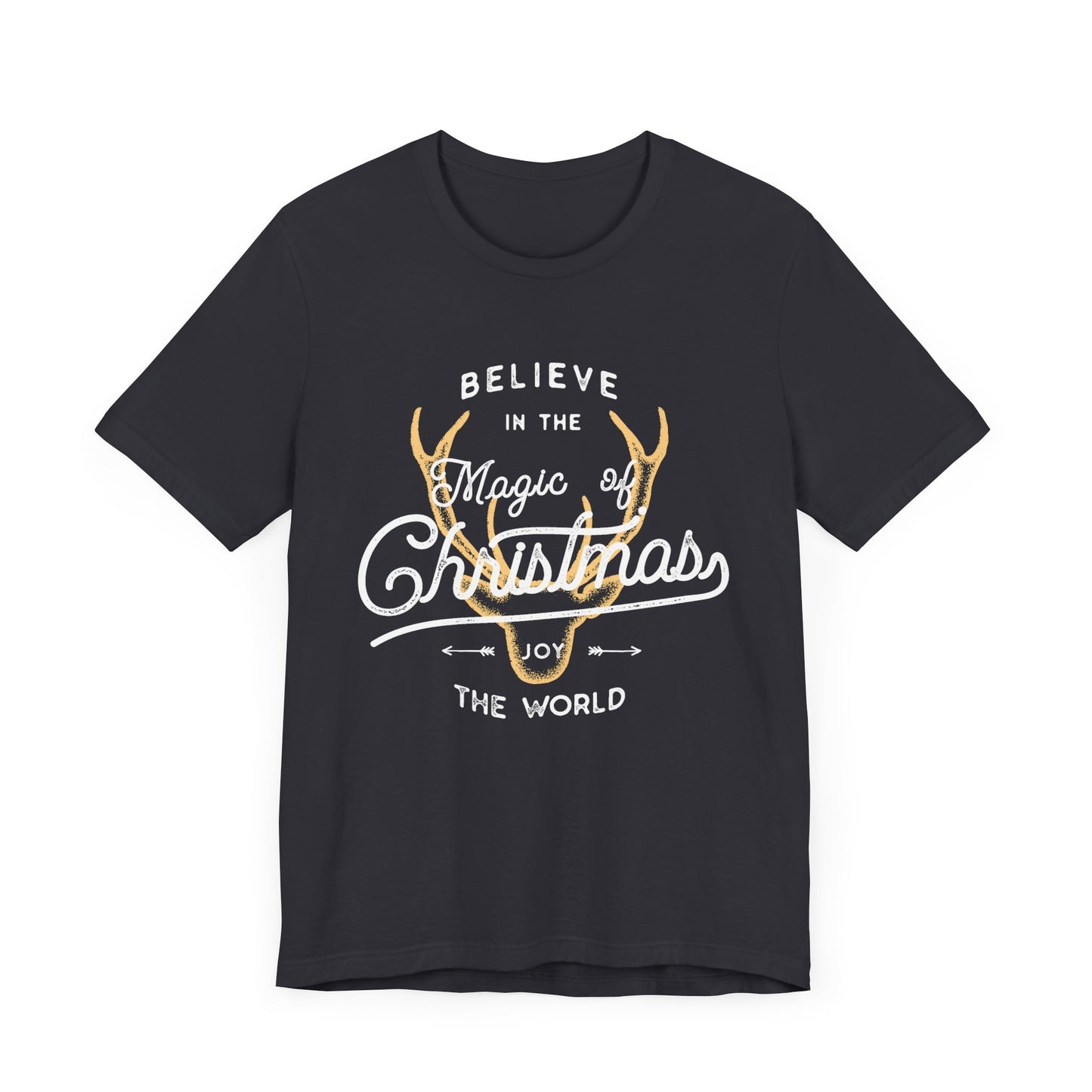 Believe In The Magic Of Christmas - Unisex Jersey Short Sleeve Tee