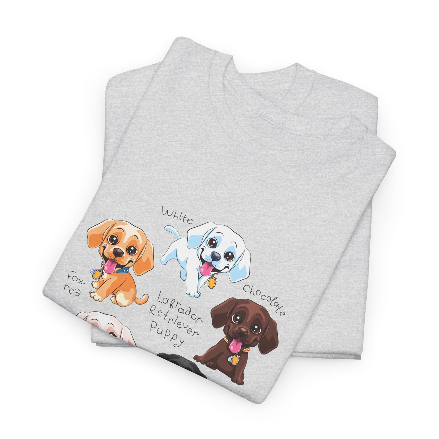 Puppies - Unisex Heavy Cotton Tee - 10277