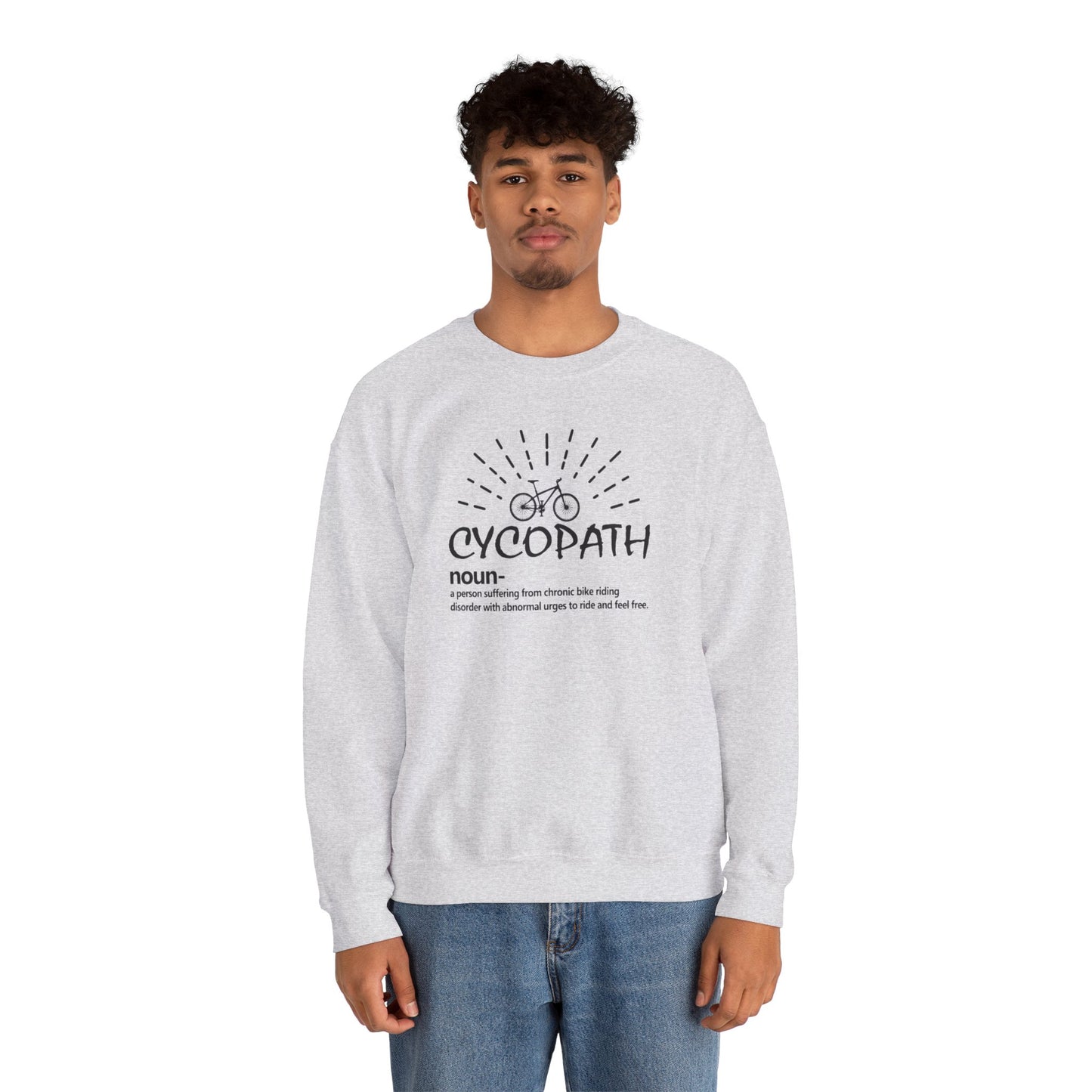 Cycopath - Unisex Heavy Blend™ Crewneck Sweatshirt