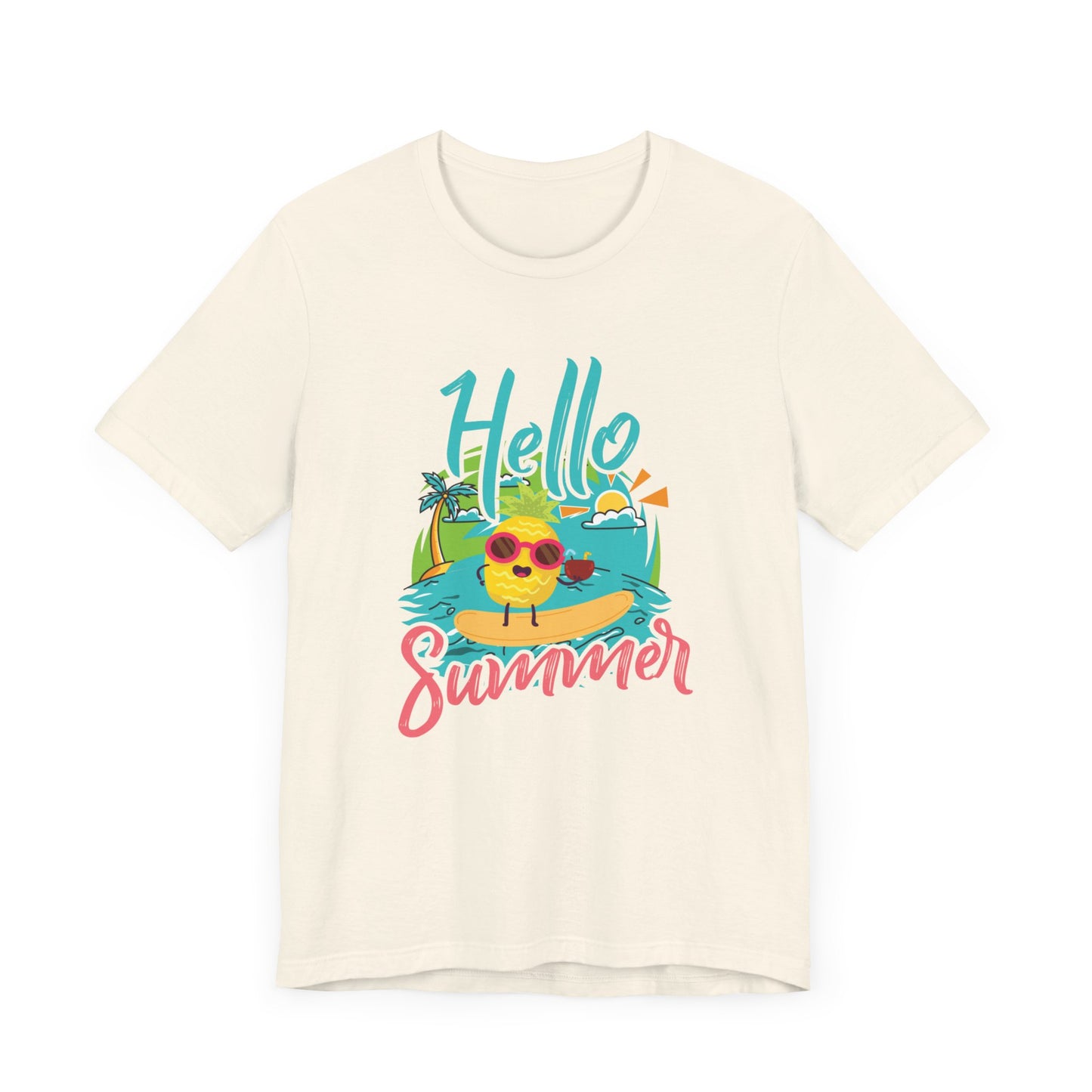 Hello Summer - Unisex Jersey Short Sleeve Tee