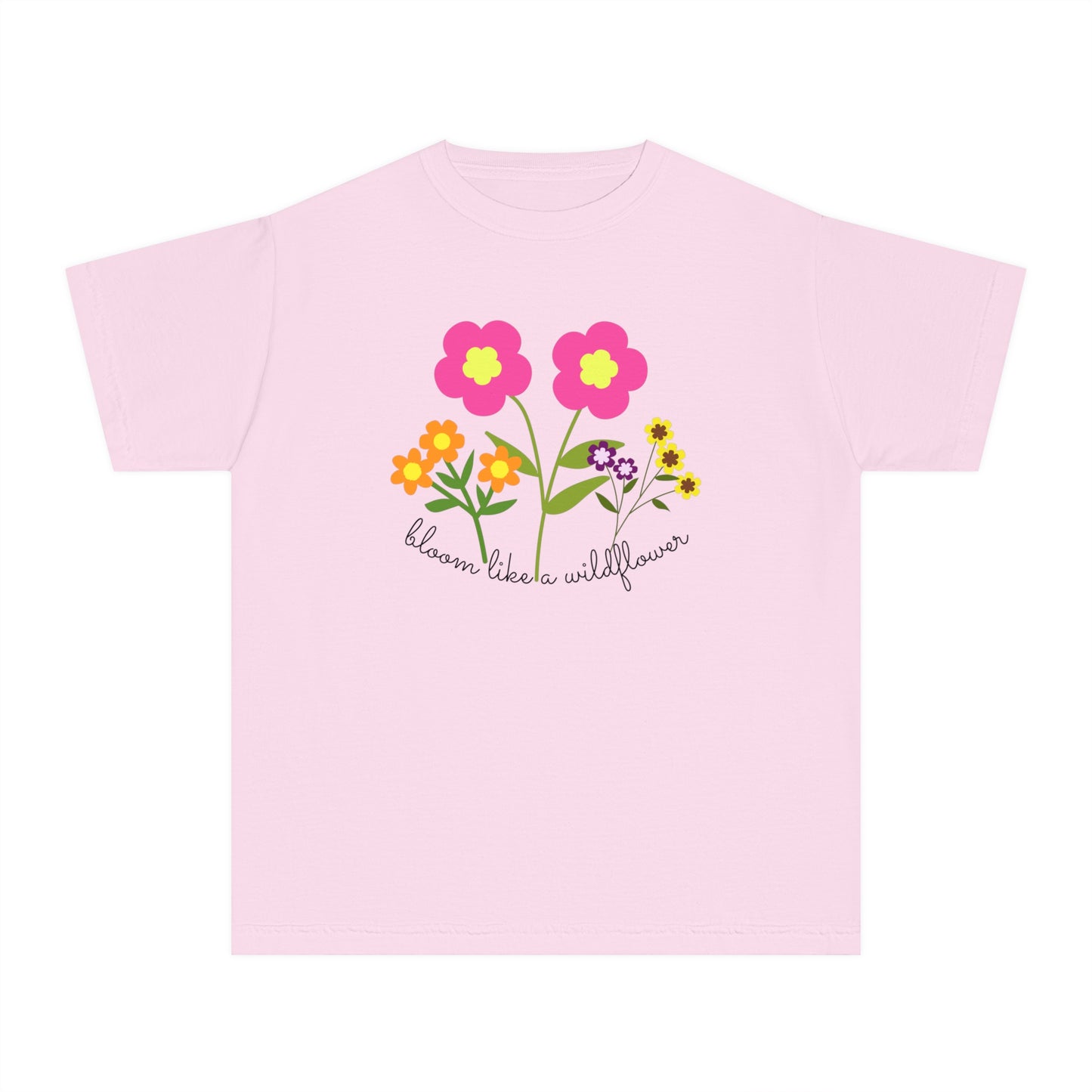 Bloom Like a Wildflower Kid's Tee