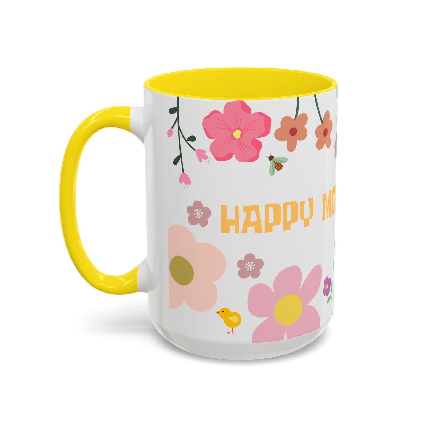 Floral Happy Mother's Day Coffee Mug - 11oz & 15oz - 11915