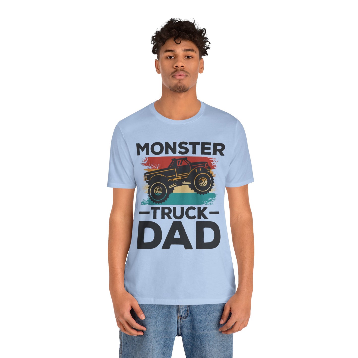 Monster Truck Dad - Unisex Jersey Short Sleeve Tee - 13723