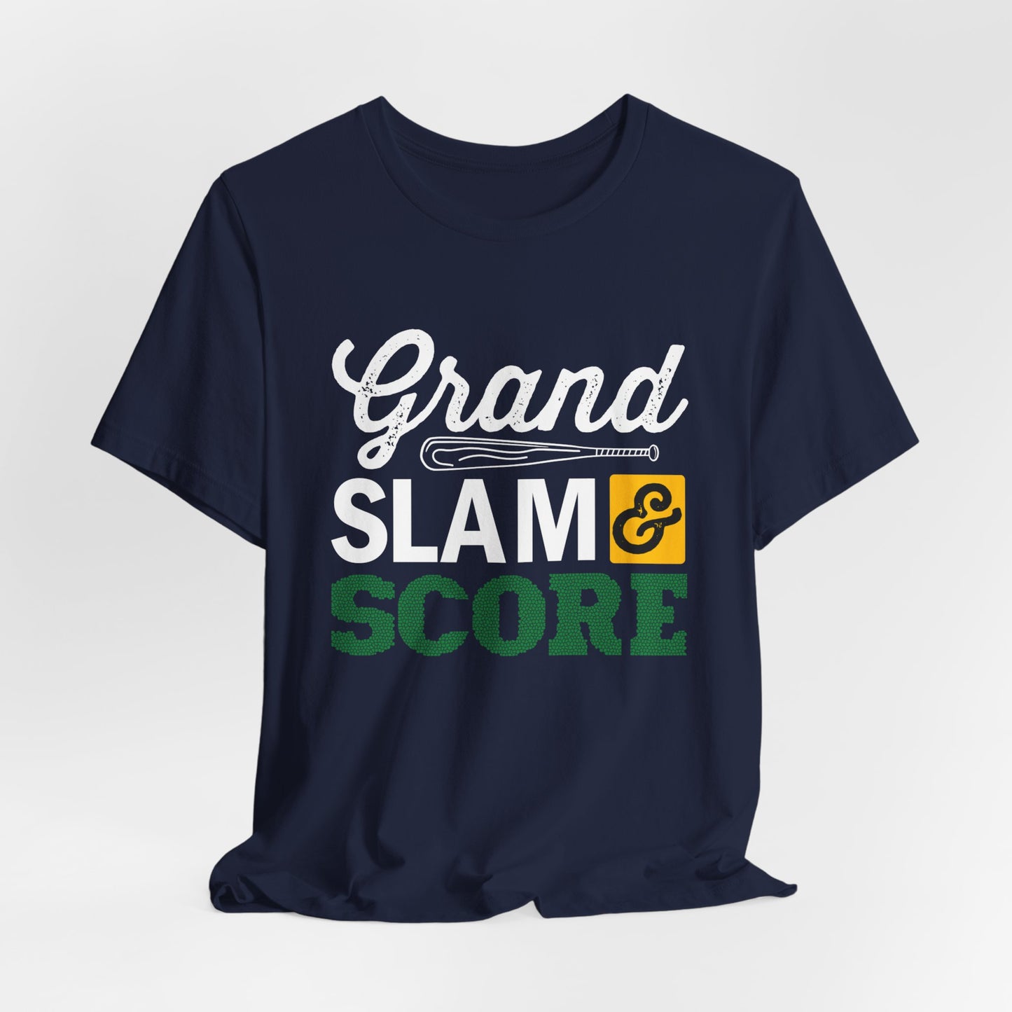 Baseball: Grand Slam & Score - Unisex Jersey Short Sleeve Tee