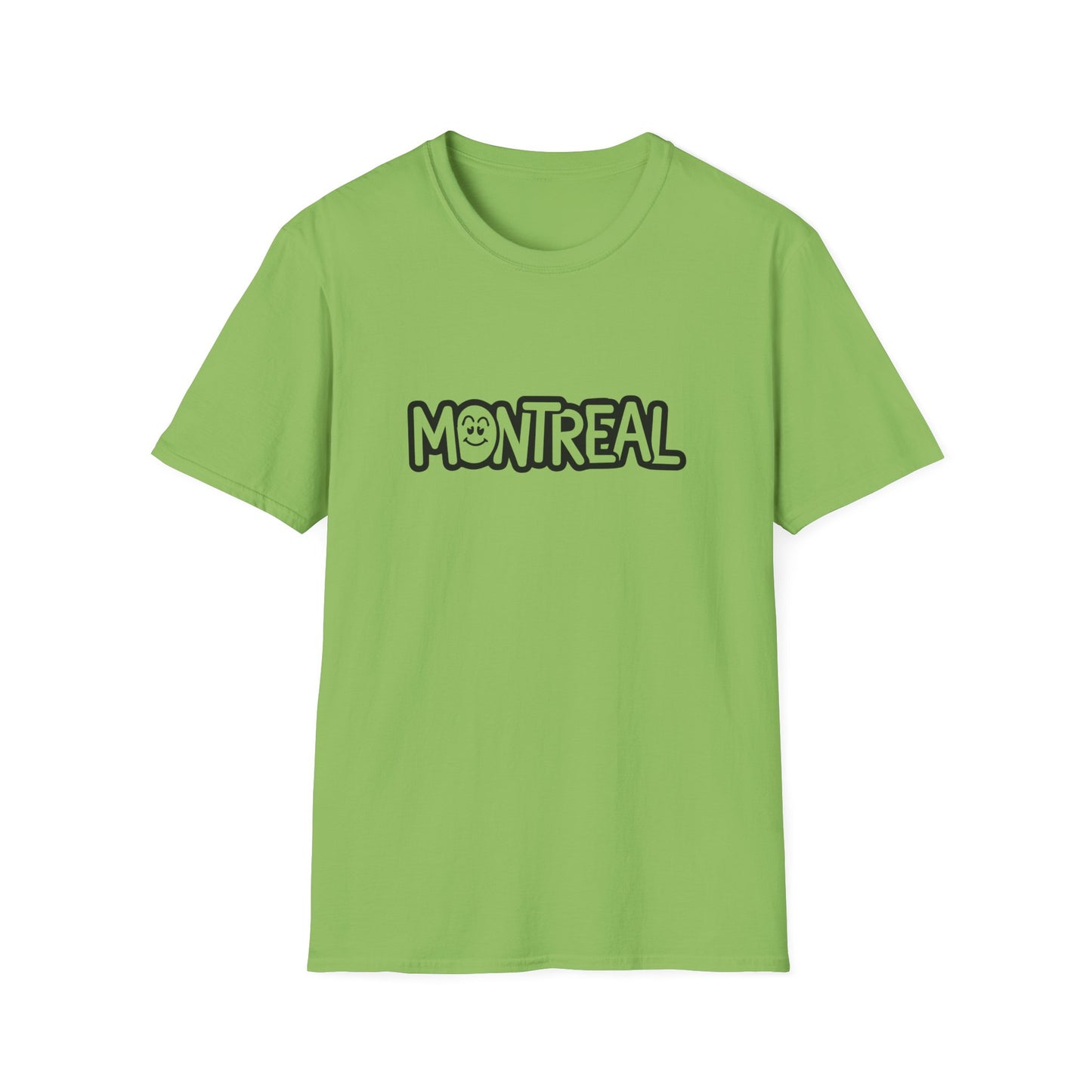 Montreal Unisex Softstyle T-Shirt - Casual Streetwear Tee - 12192
