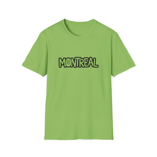Montreal Unisex Softstyle T-Shirt - Casual Streetwear Tee - 12192